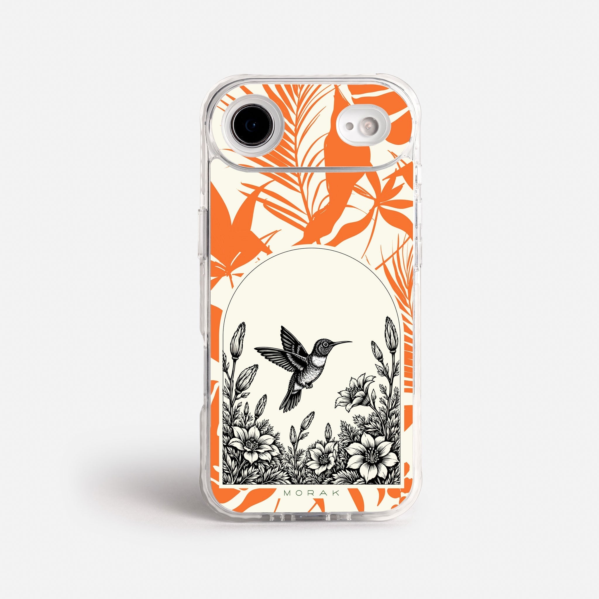 Case Jungle Art - Blanco Premium – Protección antigolpe | Diseño colombiano | Morak