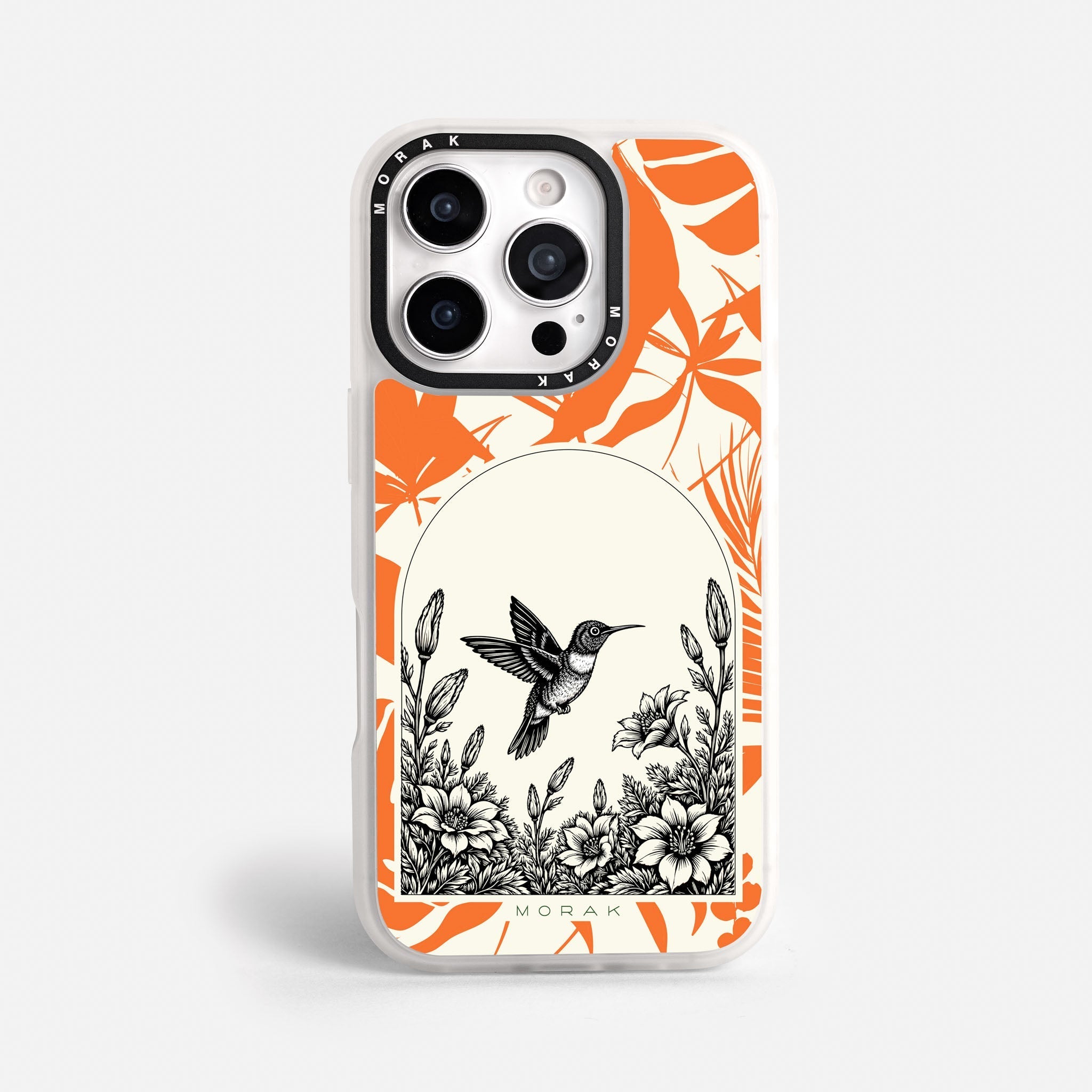 Case Jungle Art - Blanco Premium – Protección antigolpe | Diseño colombiano | Morak