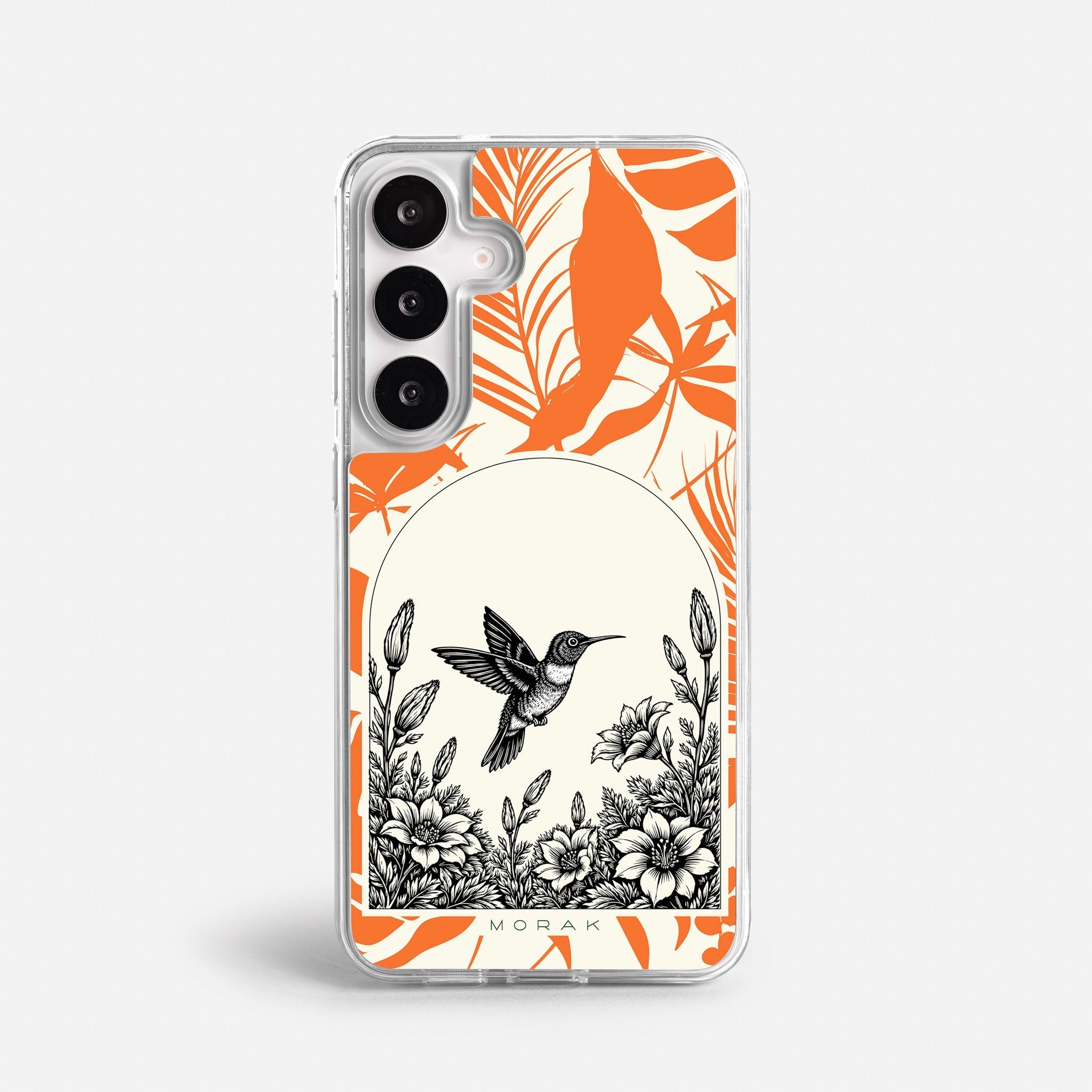 Case Jungle Art - Blanco Premium – Protección antigolpe | Diseño colombiano | Morak