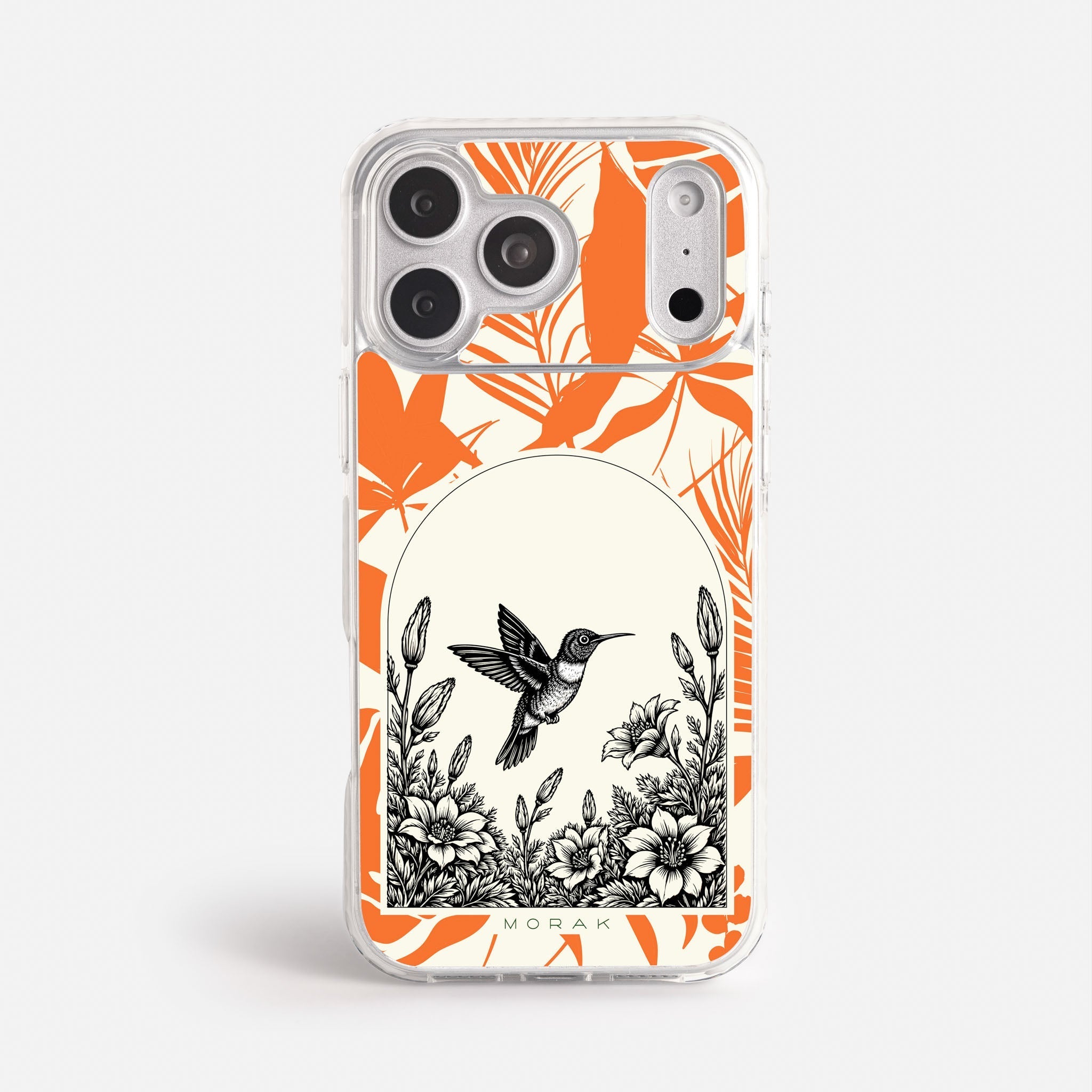 Case Jungle Art - Blanco Premium – Protección antigolpe | Diseño colombiano | Morak