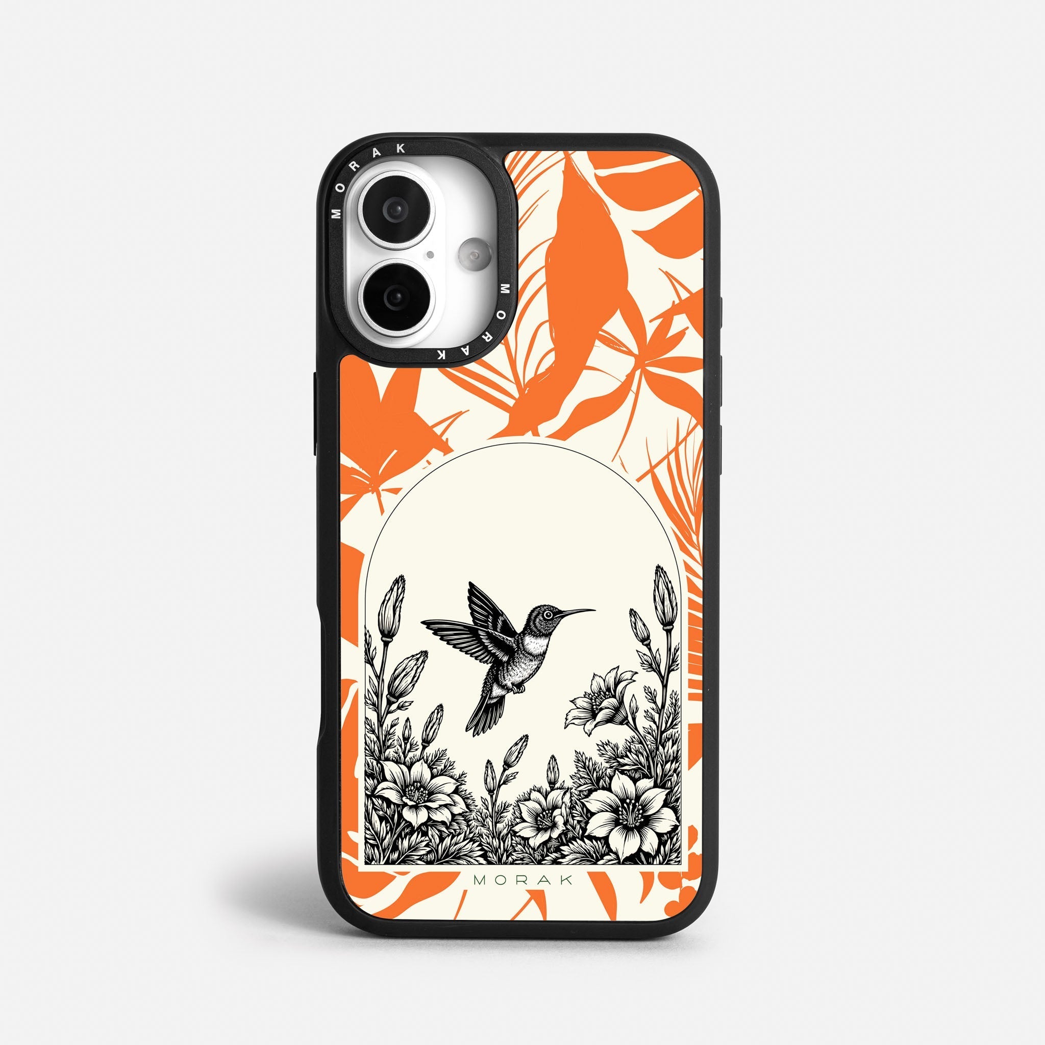 Case Jungle Art - Blanco Premium – Protección antigolpe | Diseño colombiano | Morak