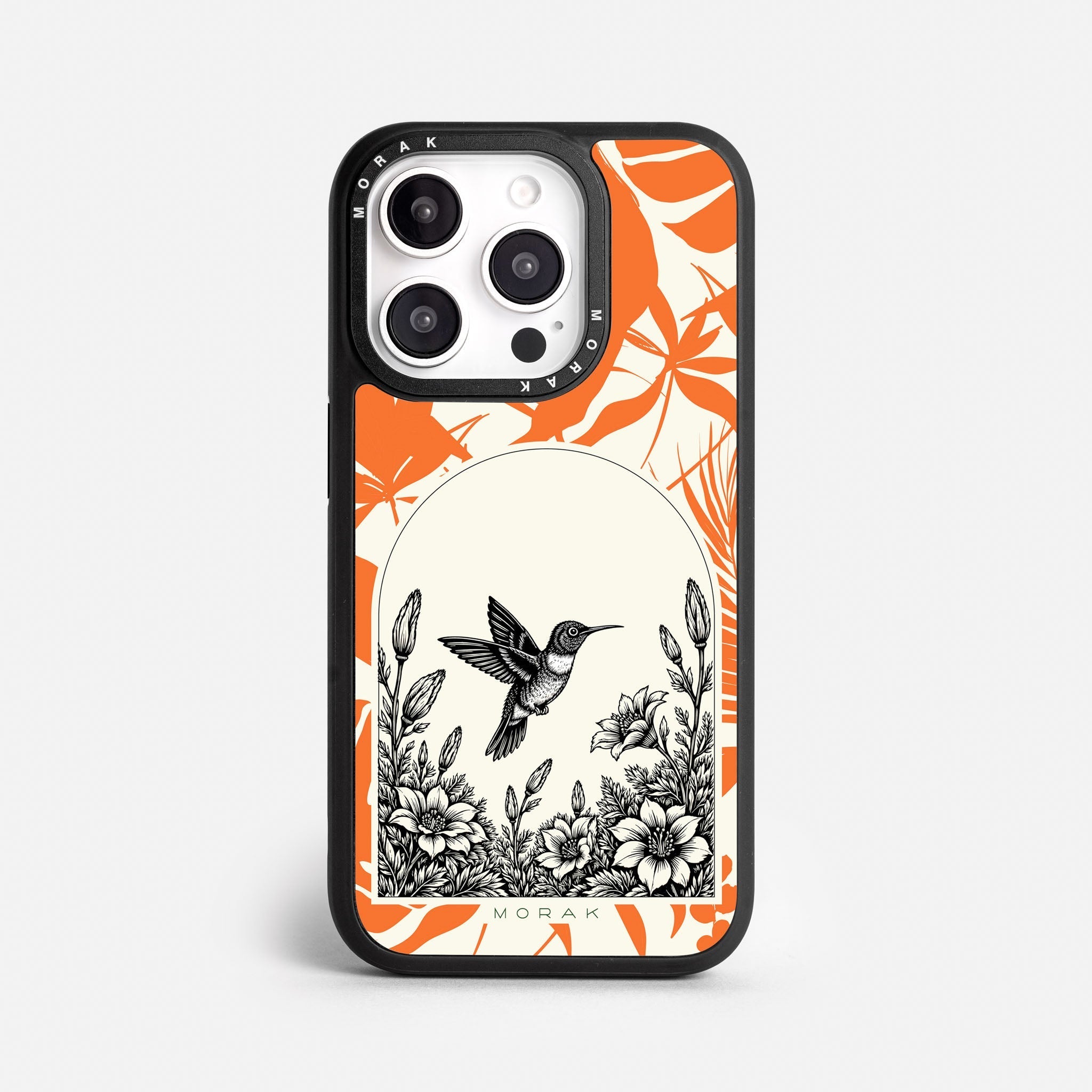Case Jungle Art - Blanco Premium – Protección antigolpe | Diseño colombiano | Morak