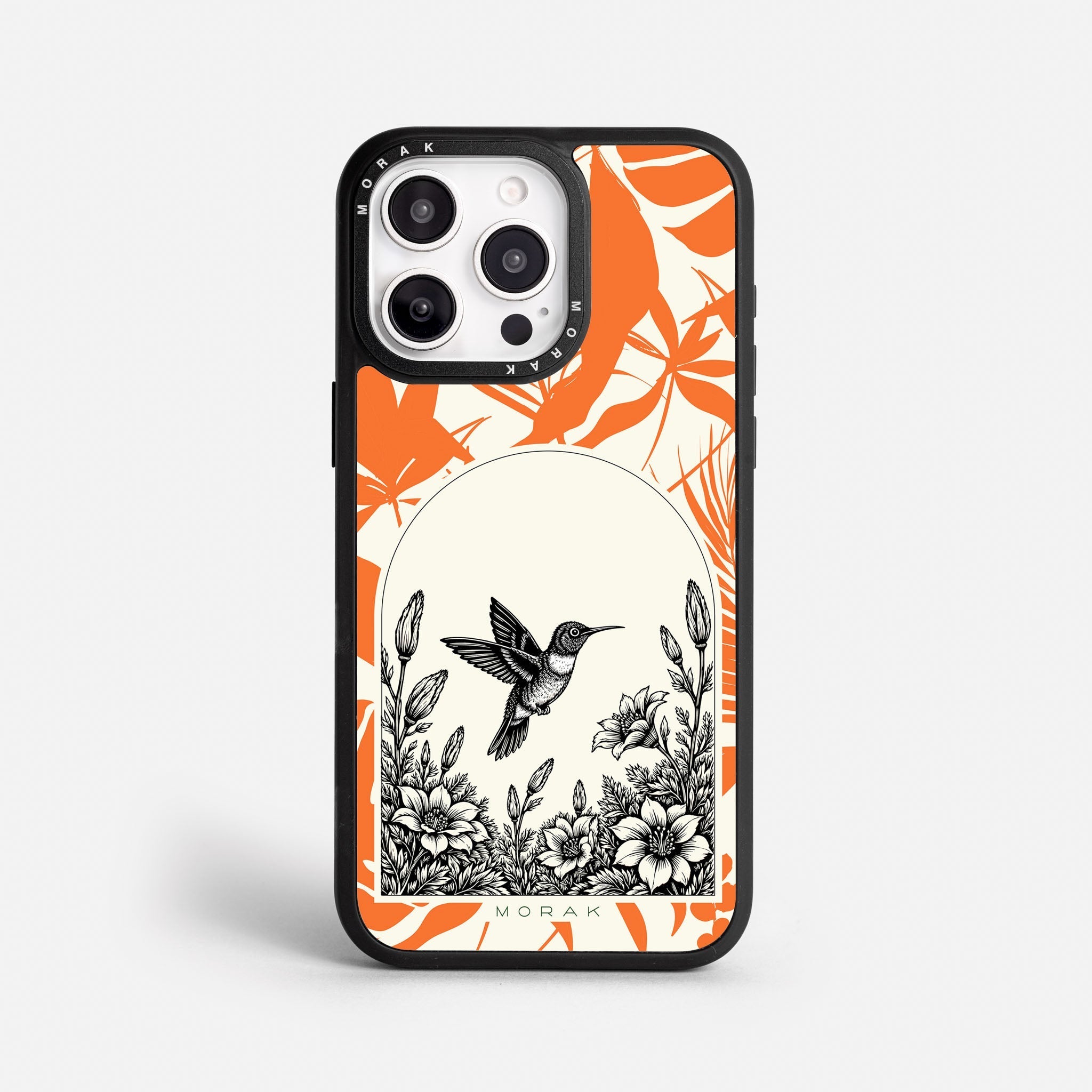 Case Jungle Art - Blanco Premium – Protección antigolpe | Diseño colombiano | Morak