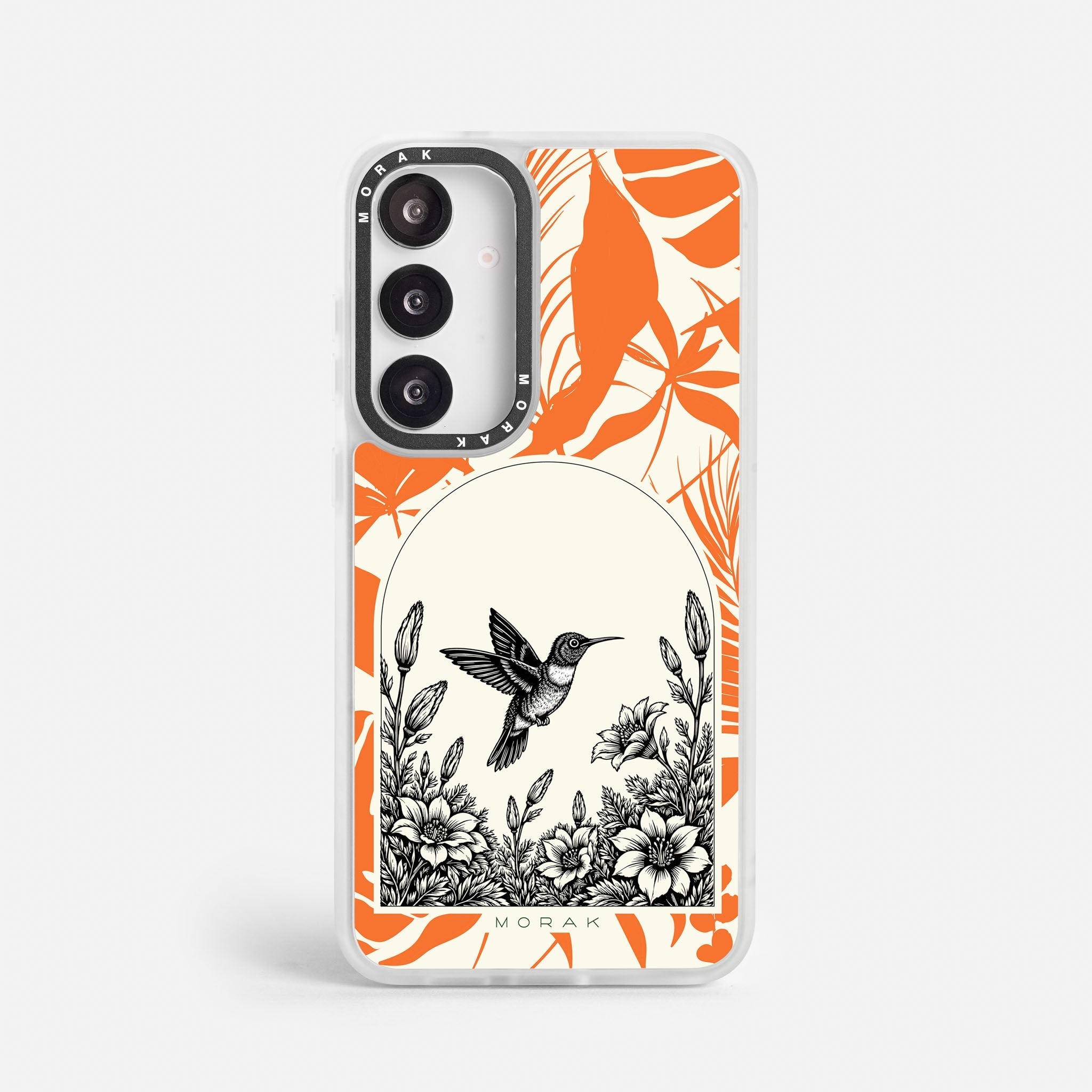 Case Jungle Art - Blanco Premium – Protección antigolpe | Diseño colombiano | Morak