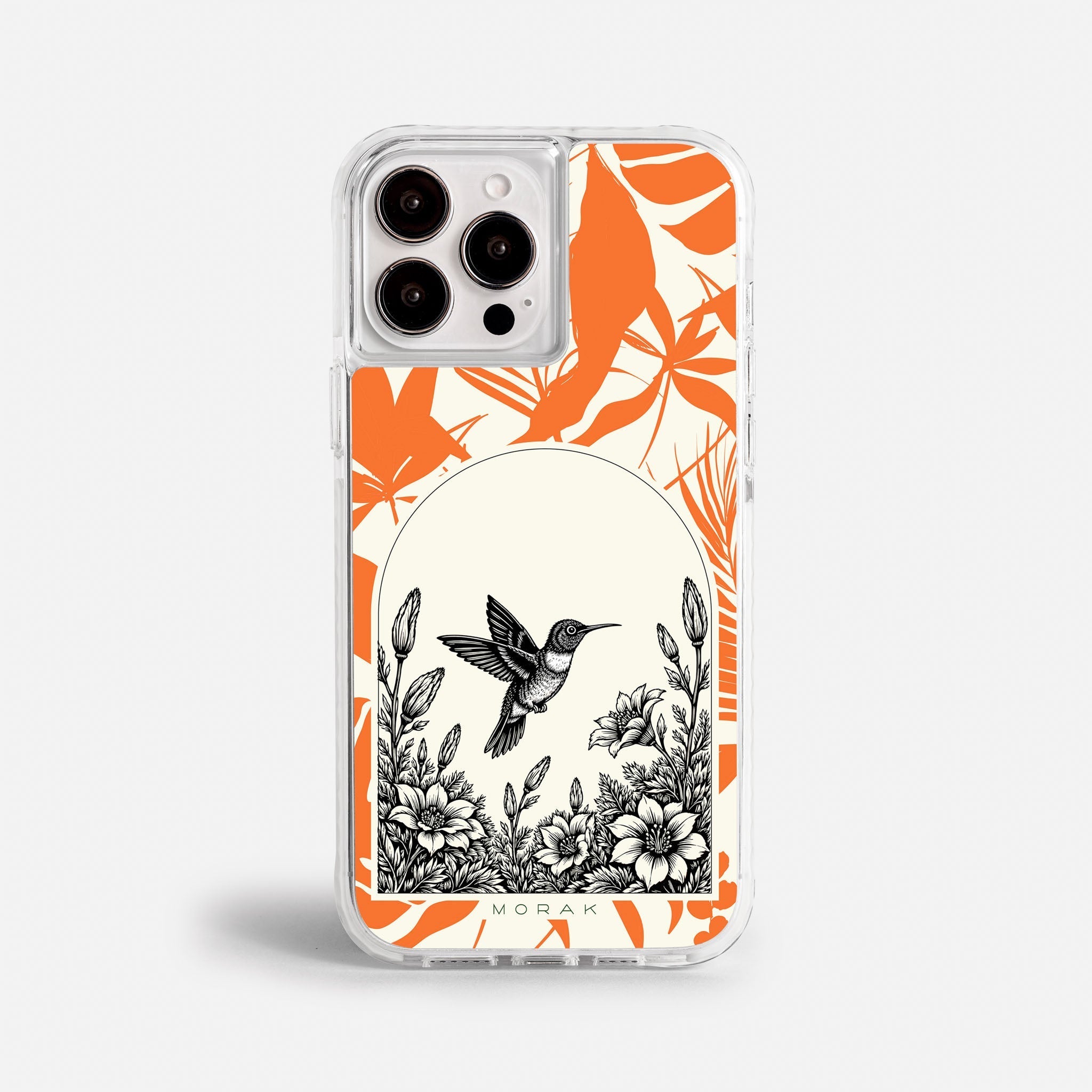 Case Jungle Art - Blanco Premium – Protección antigolpe | Diseño colombiano | Morak