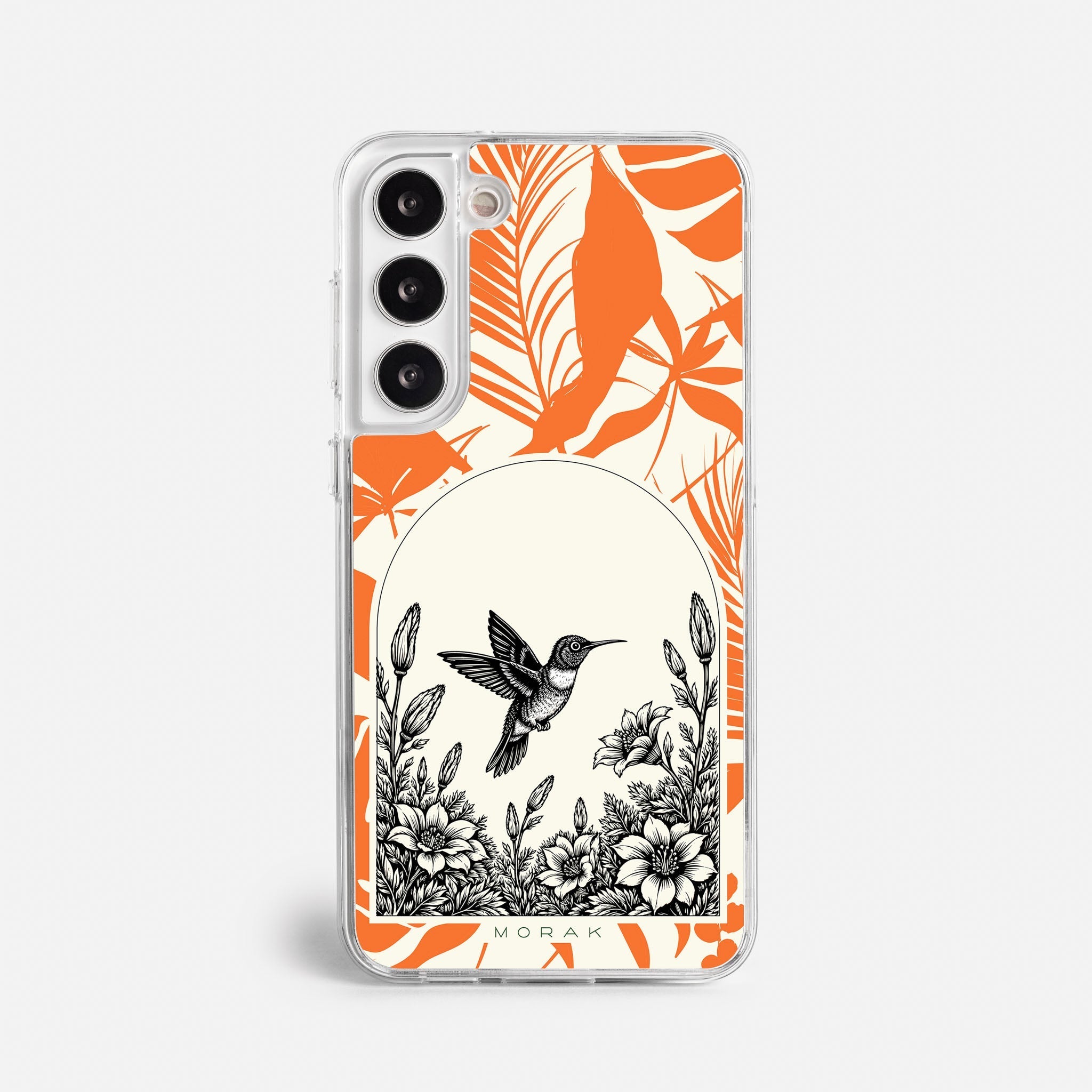 Case Jungle Art - Blanco Premium – Protección antigolpe | Diseño colombiano | Morak