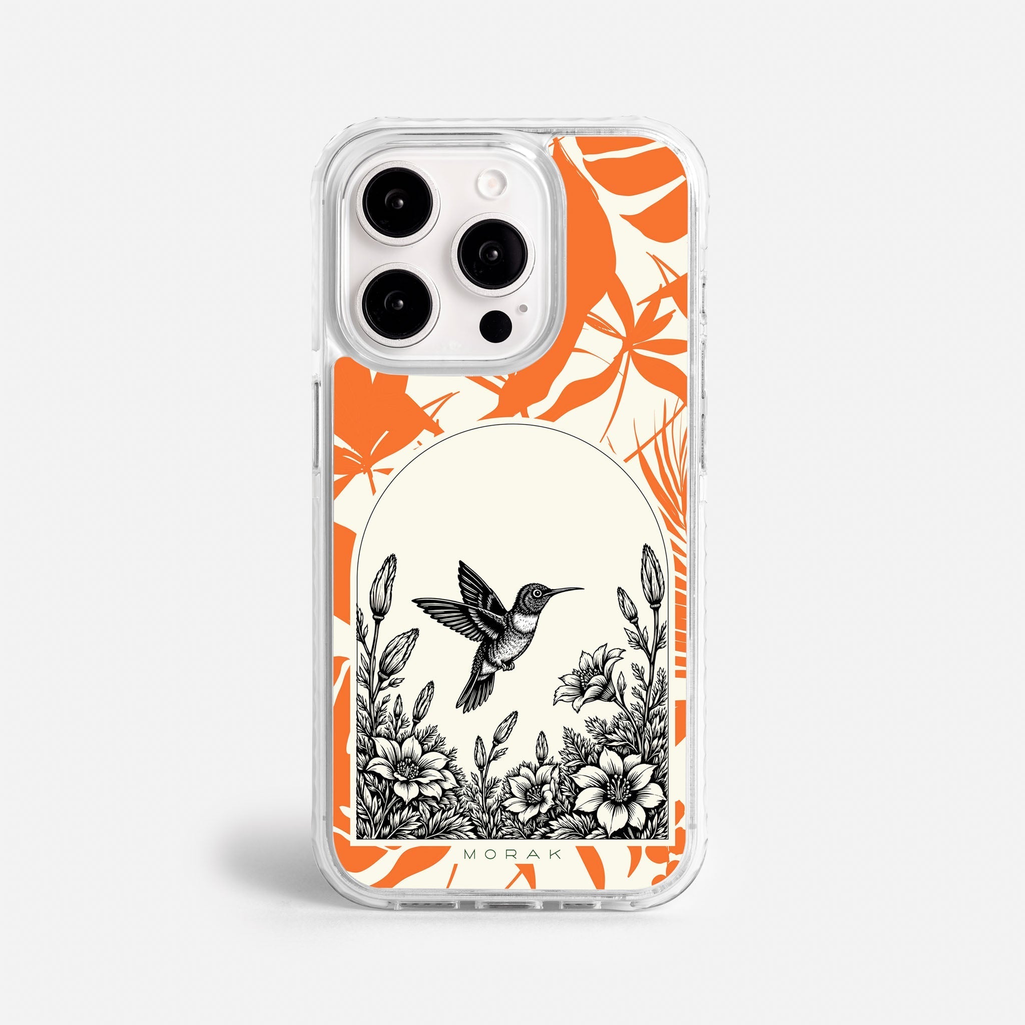 Case Jungle Art - Blanco Premium – Protección antigolpe | Diseño colombiano | Morak