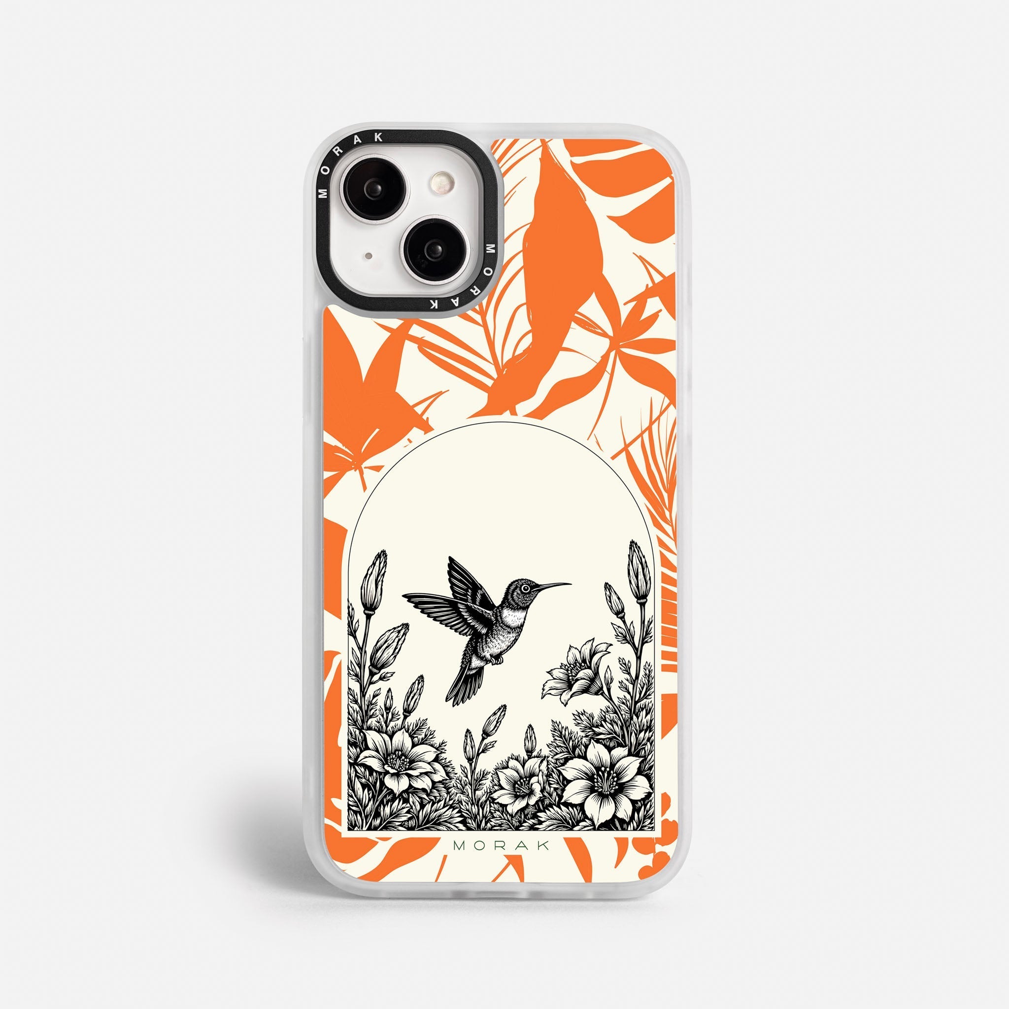 Case Jungle Art - Blanco Premium – Protección antigolpe | Diseño colombiano | Morak