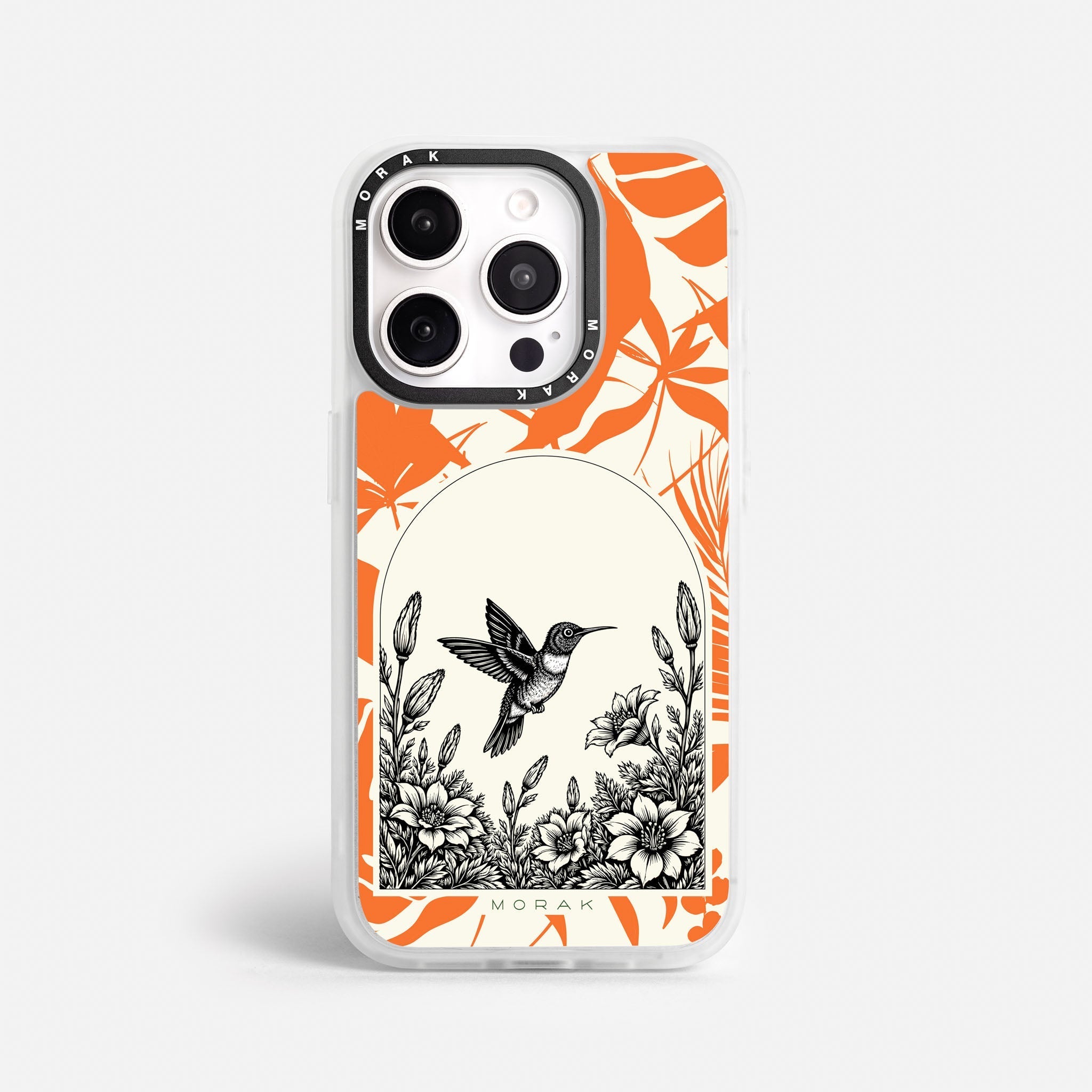 Case Jungle Art - Blanco Premium – Protección antigolpe | Diseño colombiano | Morak
