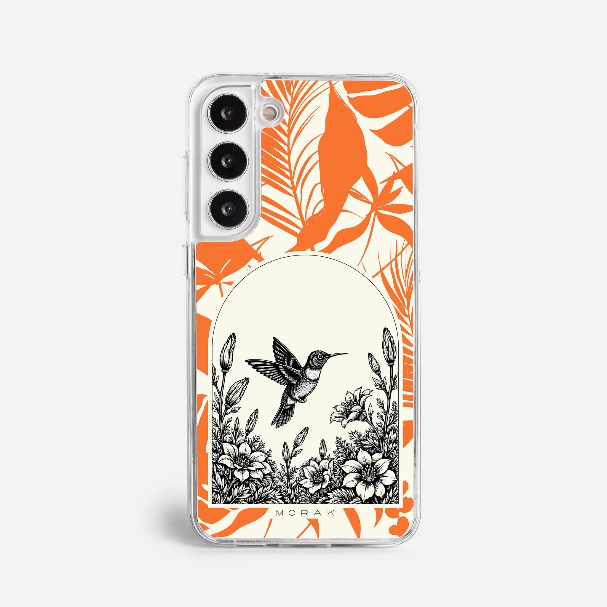 Case Jungle Art - Blanco Premium – Protección antigolpe | Diseño colombiano | Morak