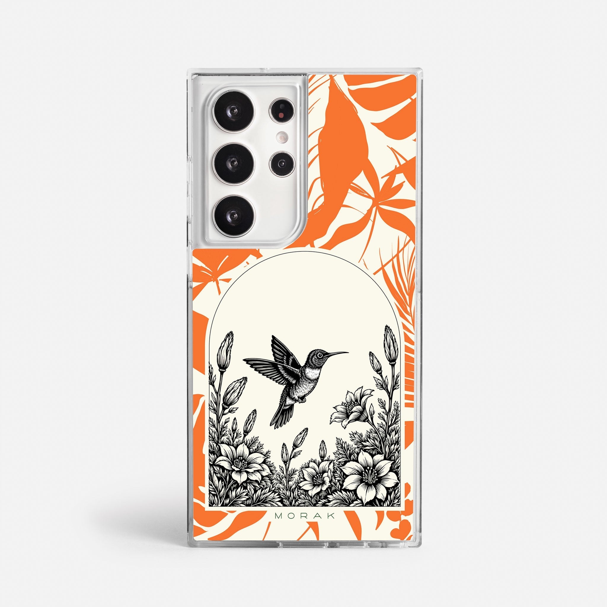 Case Jungle Art - Blanco Premium – Protección antigolpe | Diseño colombiano | Morak
