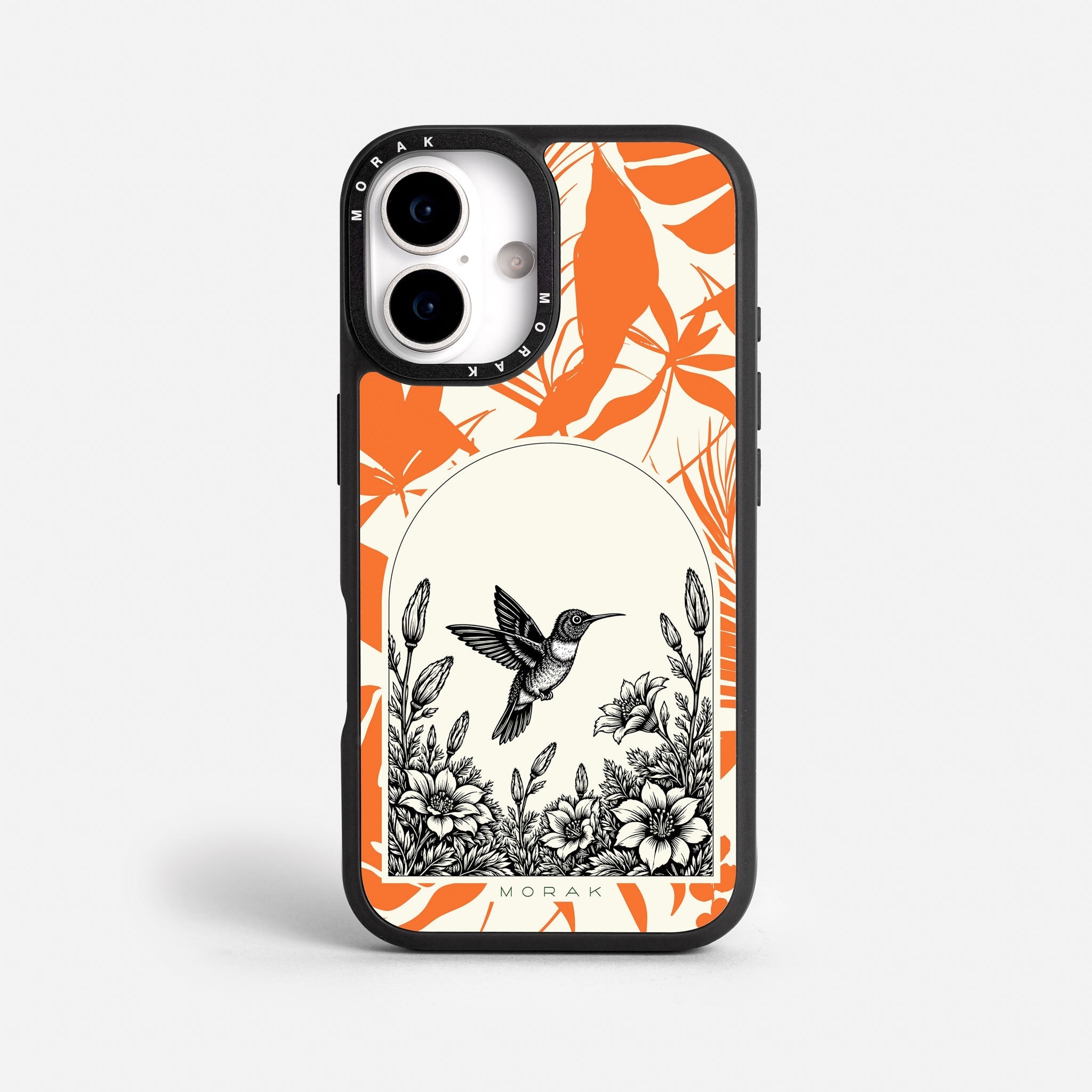 Case Jungle Art - Blanco Premium – Protección antigolpe | Diseño colombiano | Morak