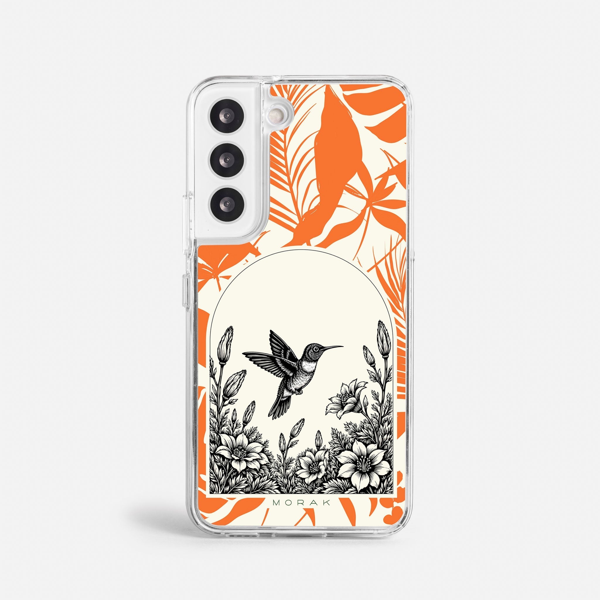 Case Jungle Art - Blanco Premium – Protección antigolpe | Diseño colombiano | Morak