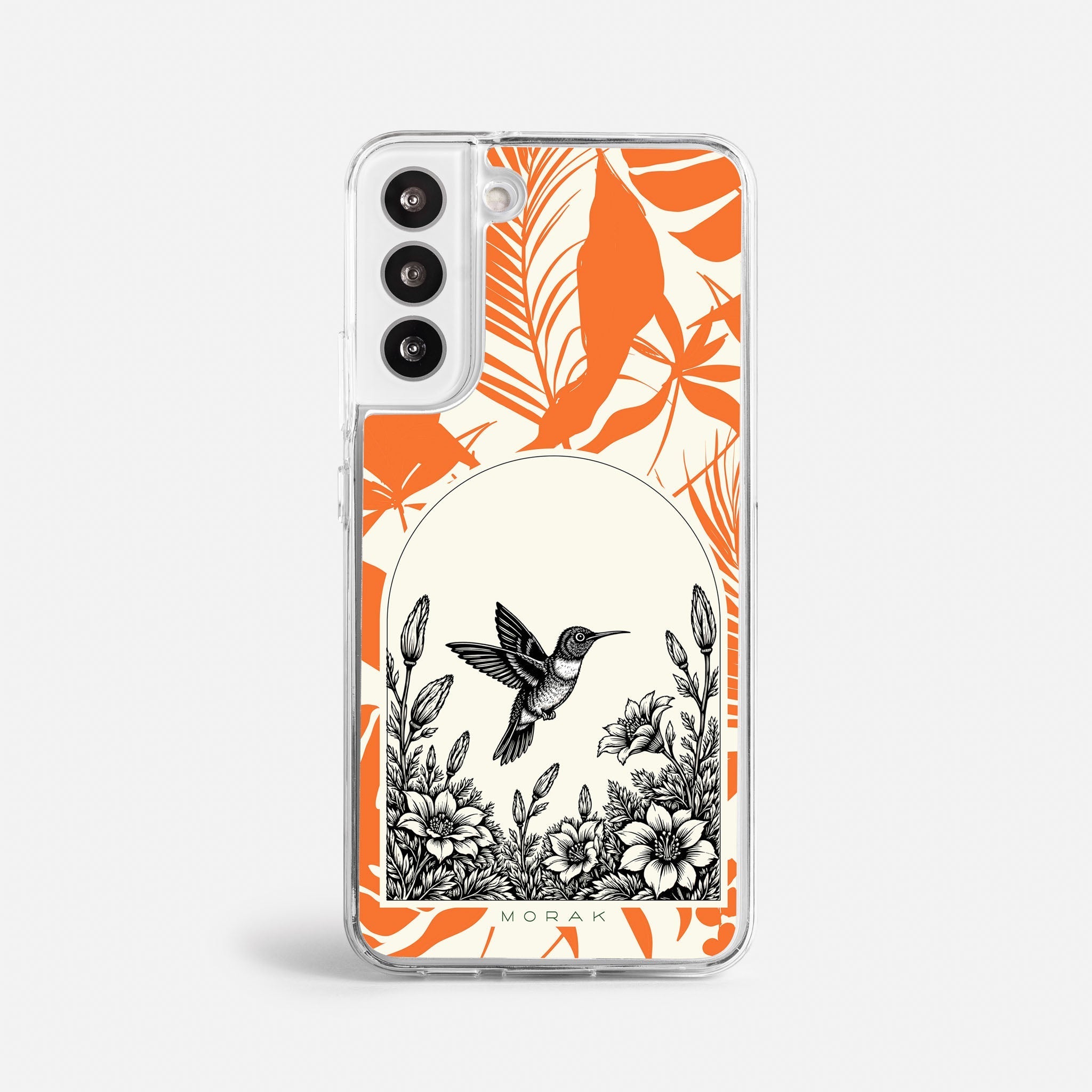 Case Jungle Art - Blanco Premium – Protección antigolpe | Diseño colombiano | Morak