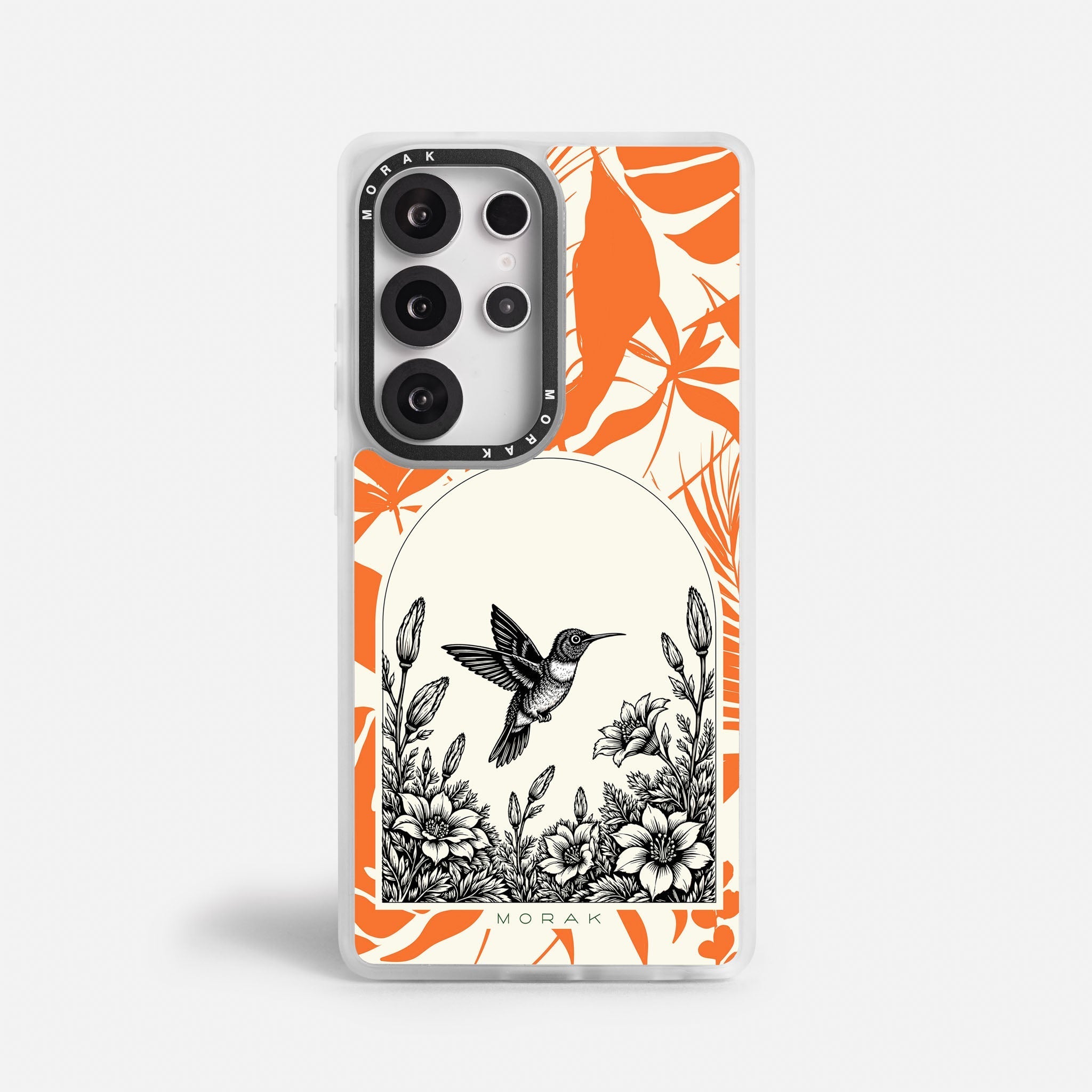 Case Jungle Art - Blanco Premium – Protección antigolpe | Diseño colombiano | Morak
