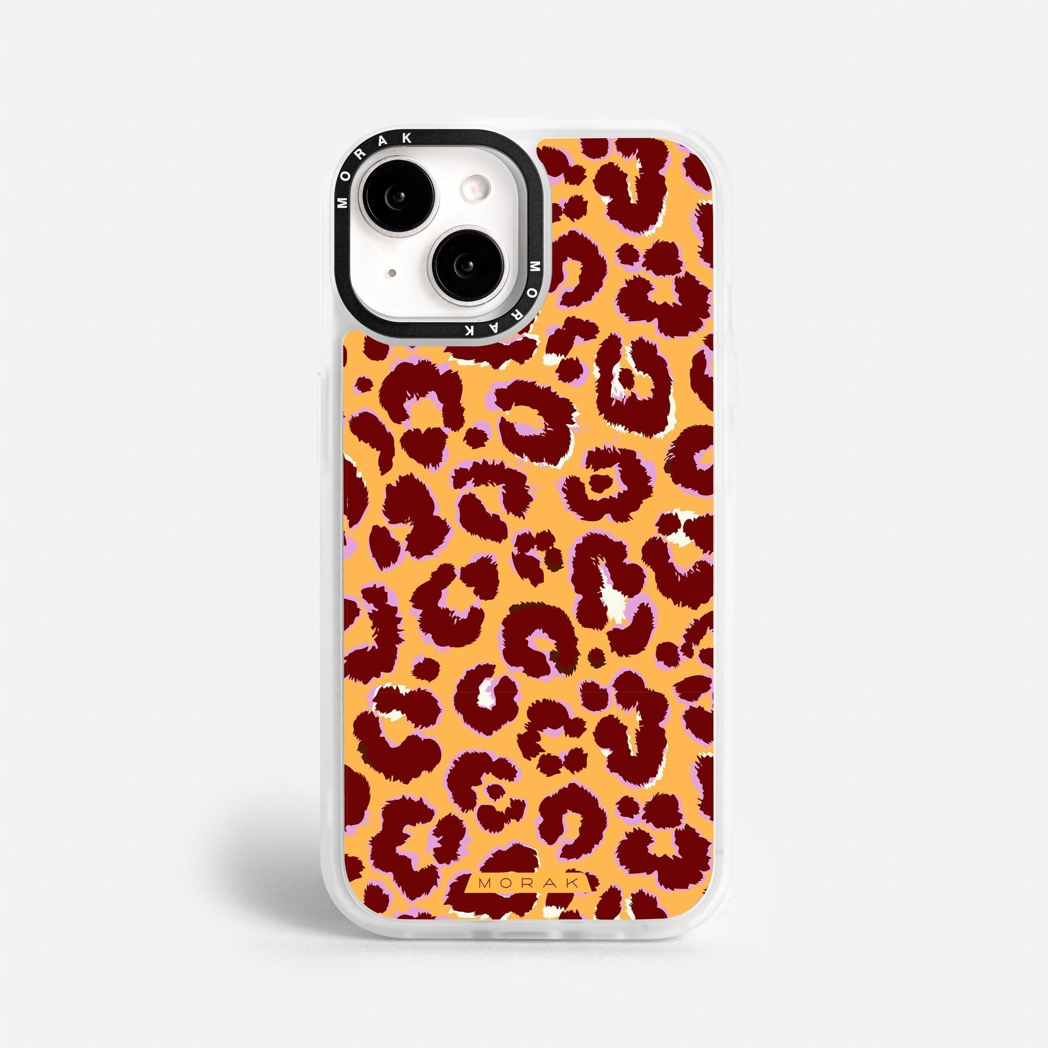 Case Leopardo - Blanco Premium – Protección antigolpe | Diseño colombiano | Morak