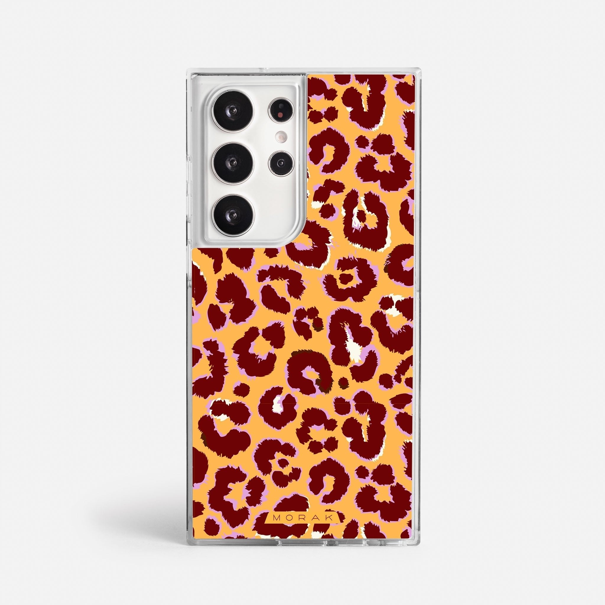 Case Leopardo - Blanco Premium – Protección antigolpe | Diseño colombiano | Morak