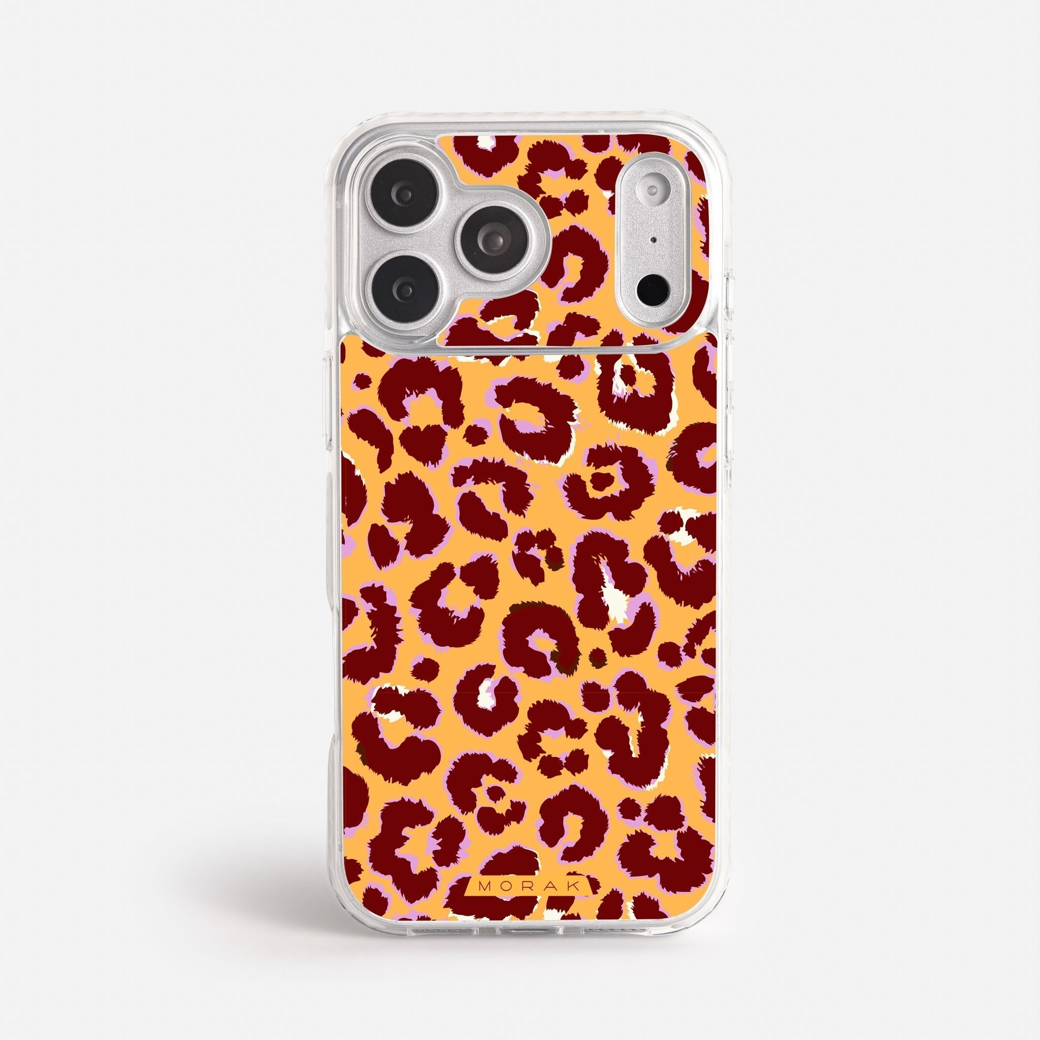 Case Leopardo - Blanco Premium – Protección antigolpe | Diseño colombiano | Morak