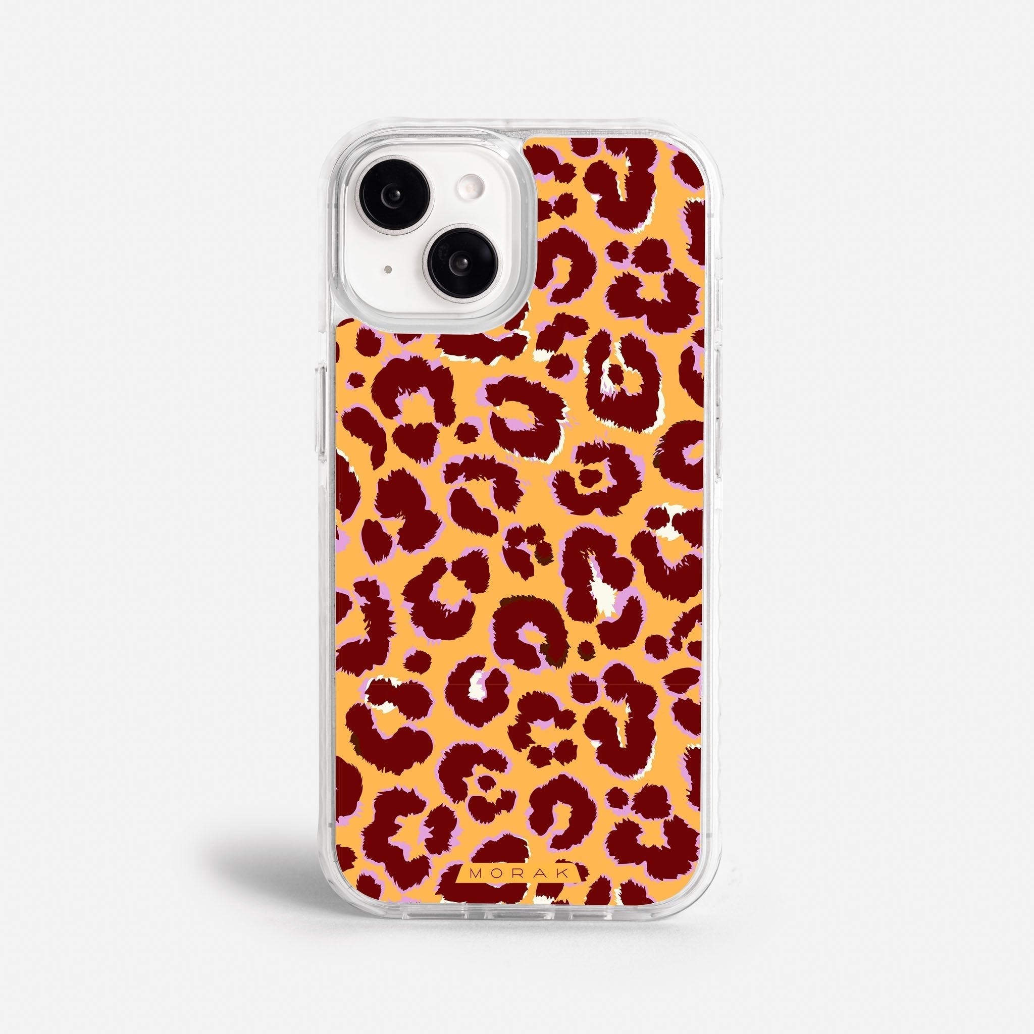 Case Leopardo - Blanco Premium – Protección antigolpe | Diseño colombiano | Morak