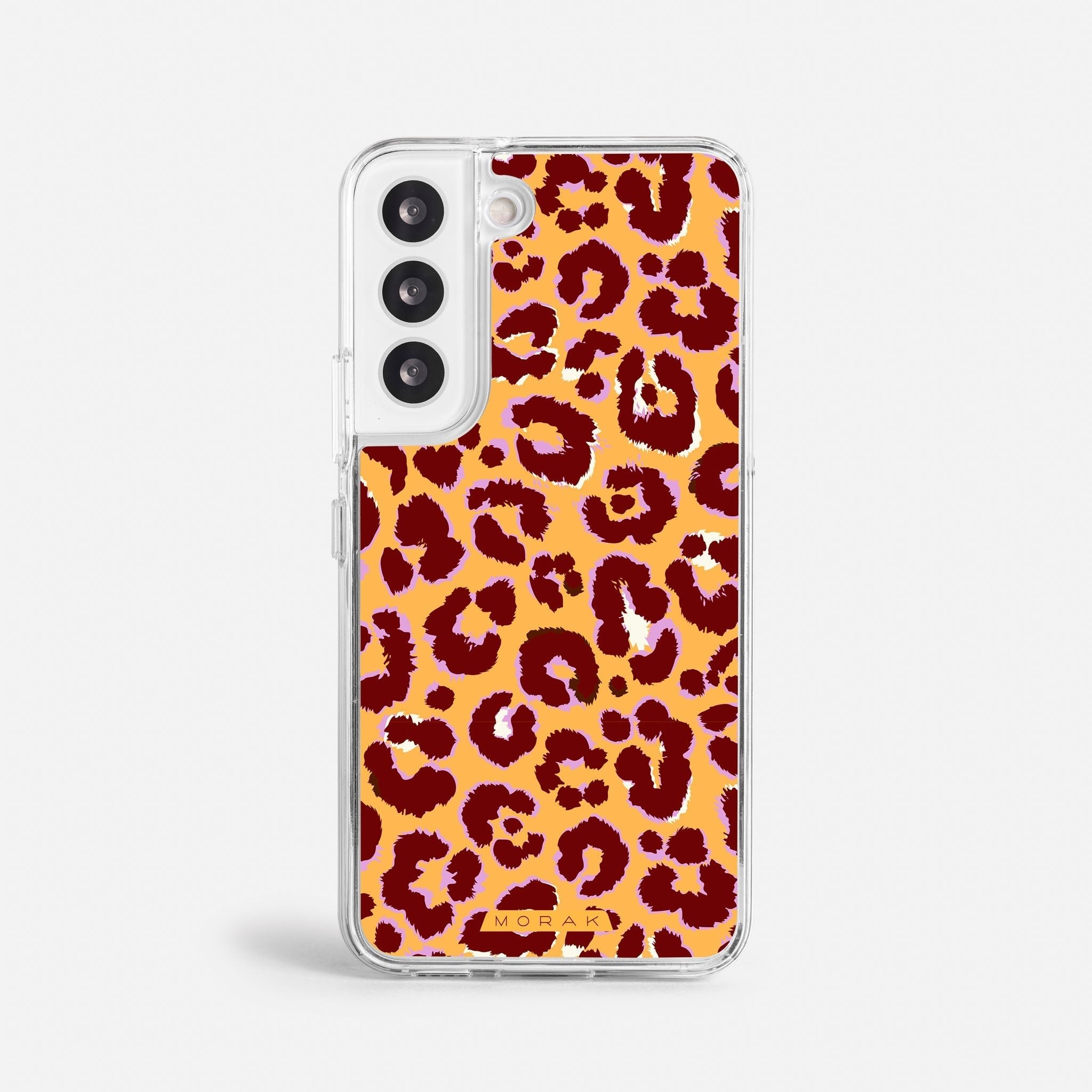 Case Leopardo - Blanco Premium – Protección antigolpe | Diseño colombiano | Morak