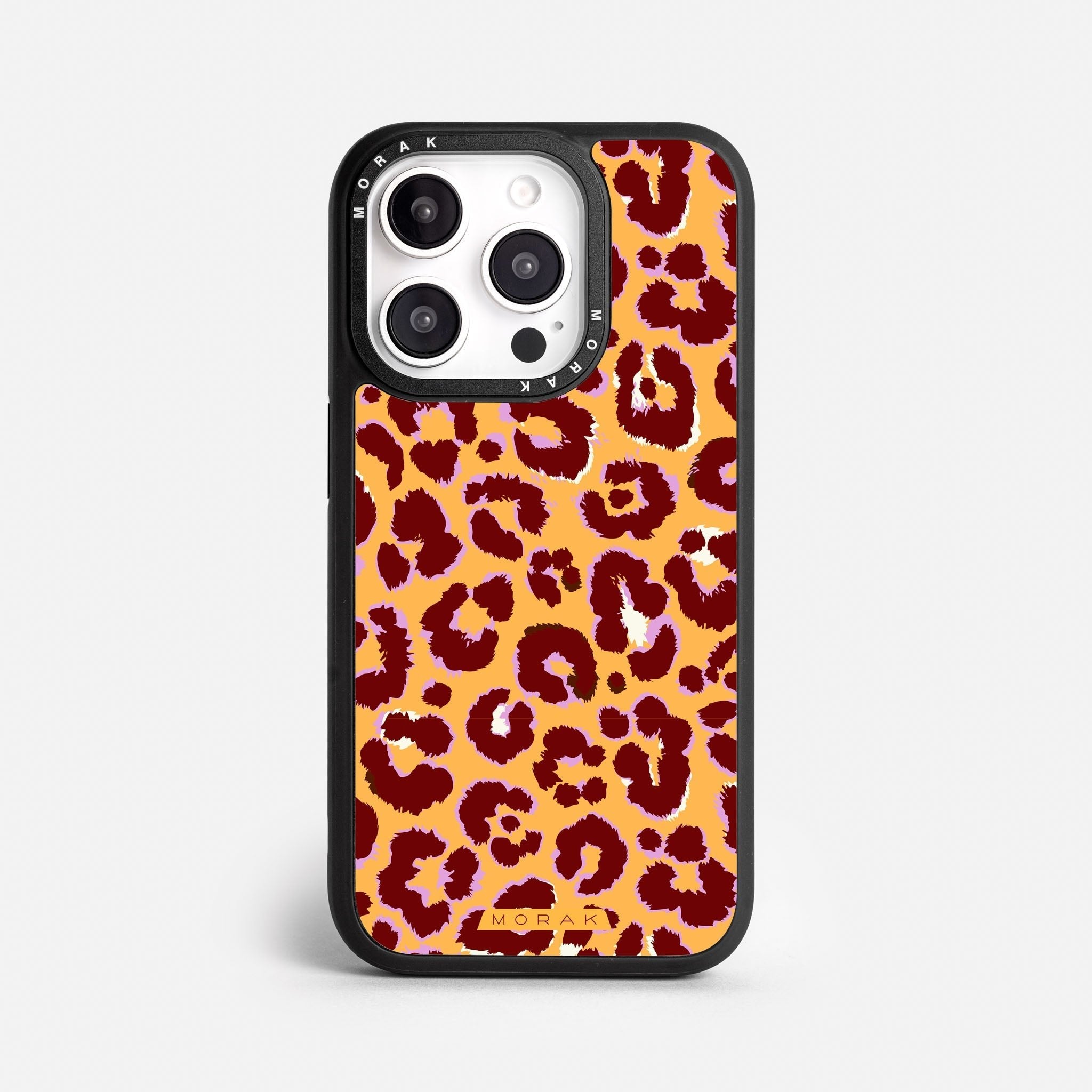 Case Leopardo - Blanco Premium – Protección antigolpe | Diseño colombiano | Morak
