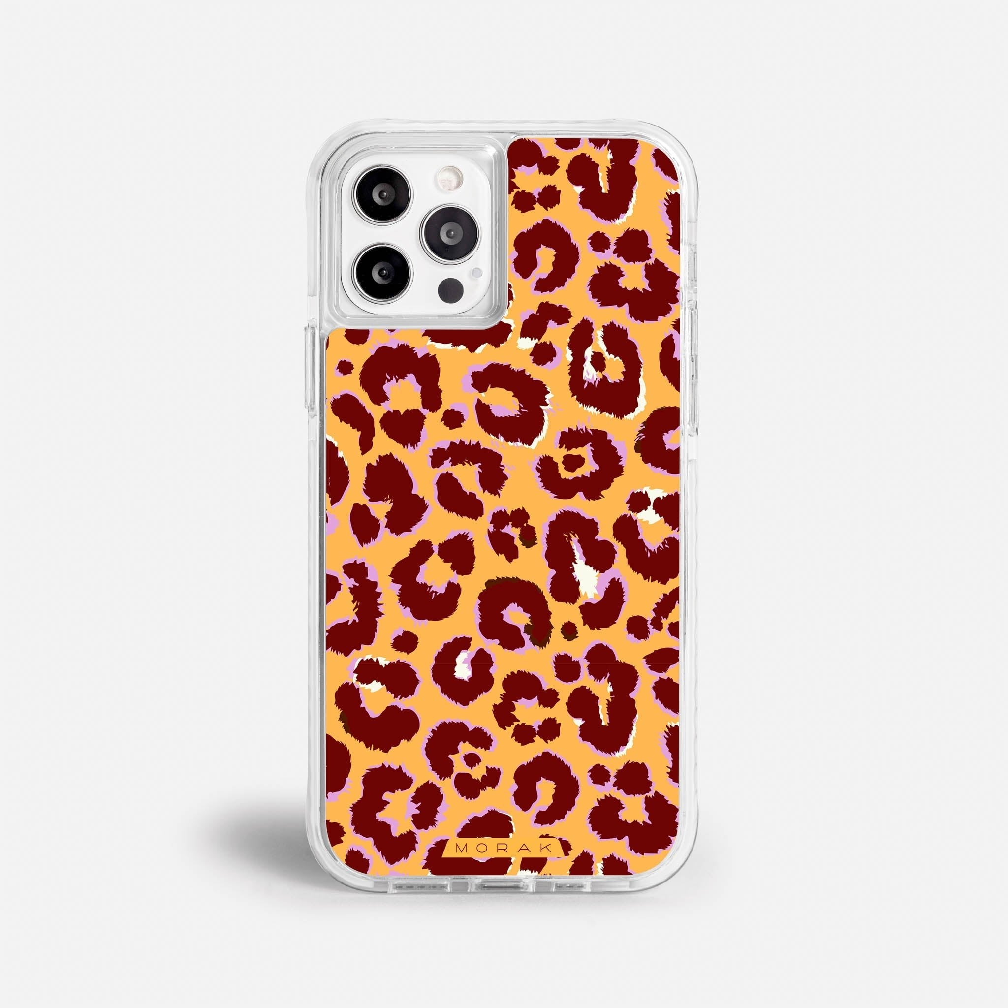 Case Leopardo - Blanco Premium – Protección antigolpe | Diseño colombiano | Morak