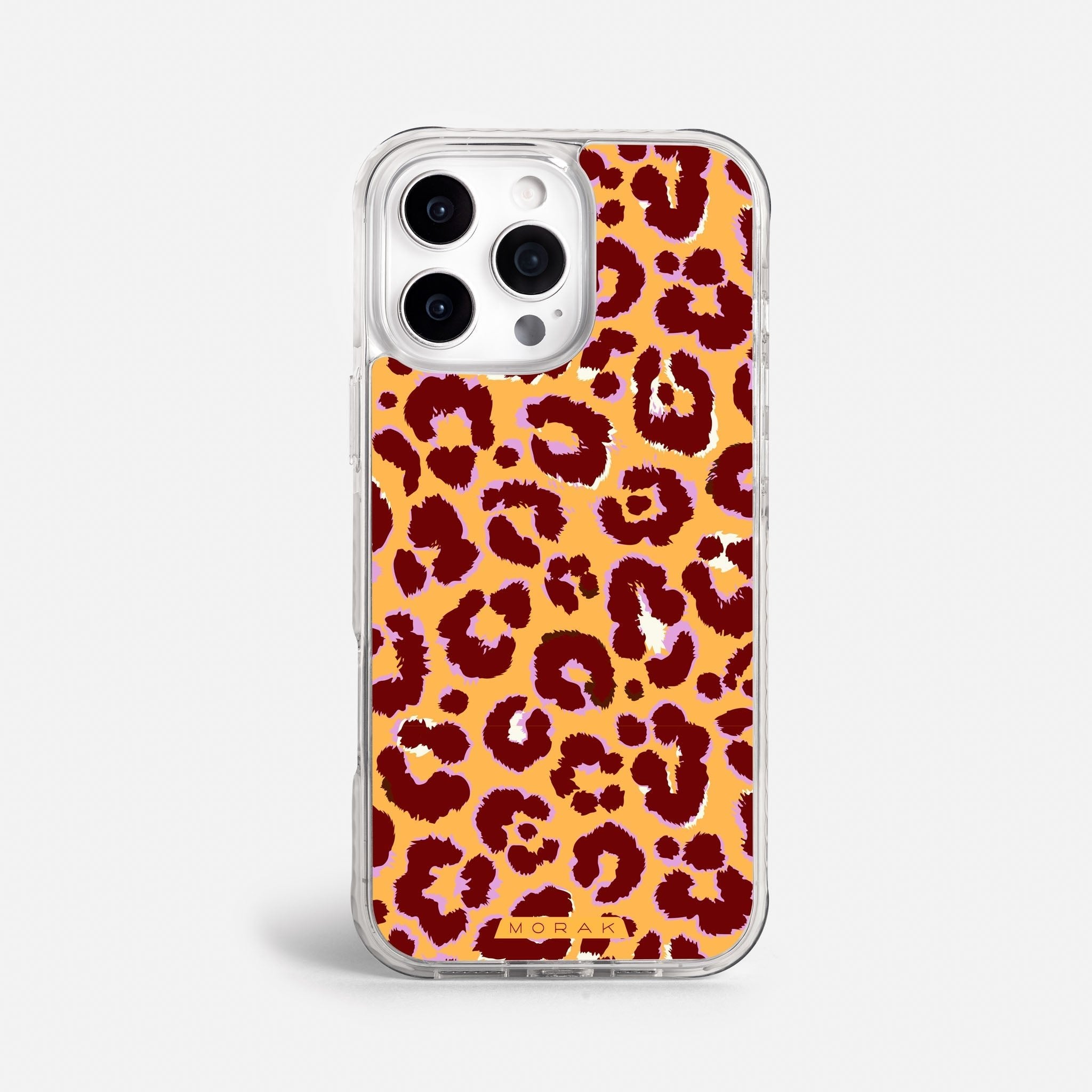 Case Leopardo - Blanco Premium – Protección antigolpe | Diseño colombiano | Morak