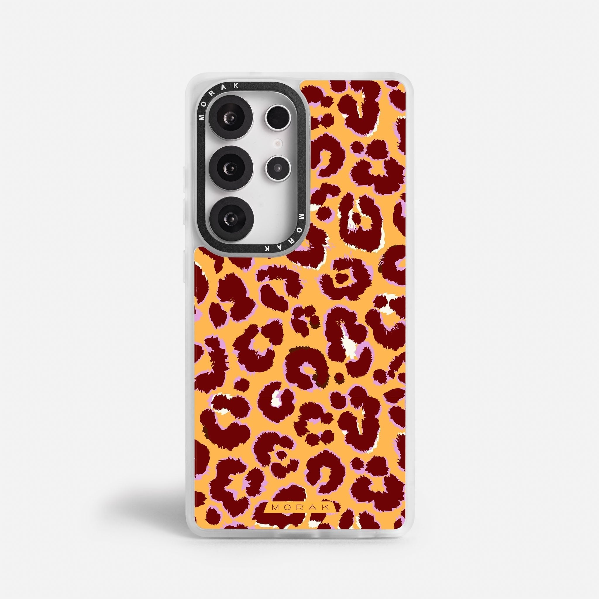 Case Leopardo - Blanco Premium – Protección antigolpe | Diseño colombiano | Morak