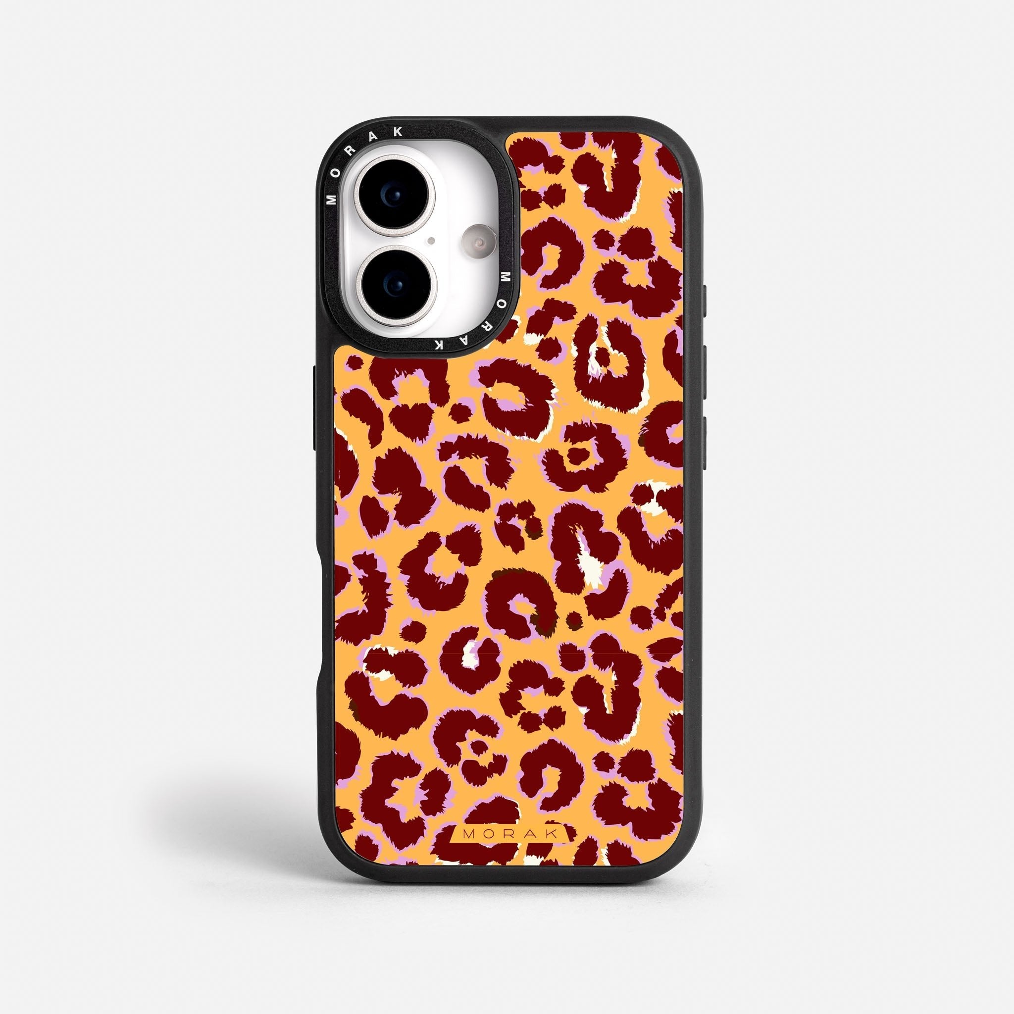 Case Leopardo - Blanco Premium – Protección antigolpe | Diseño colombiano | Morak
