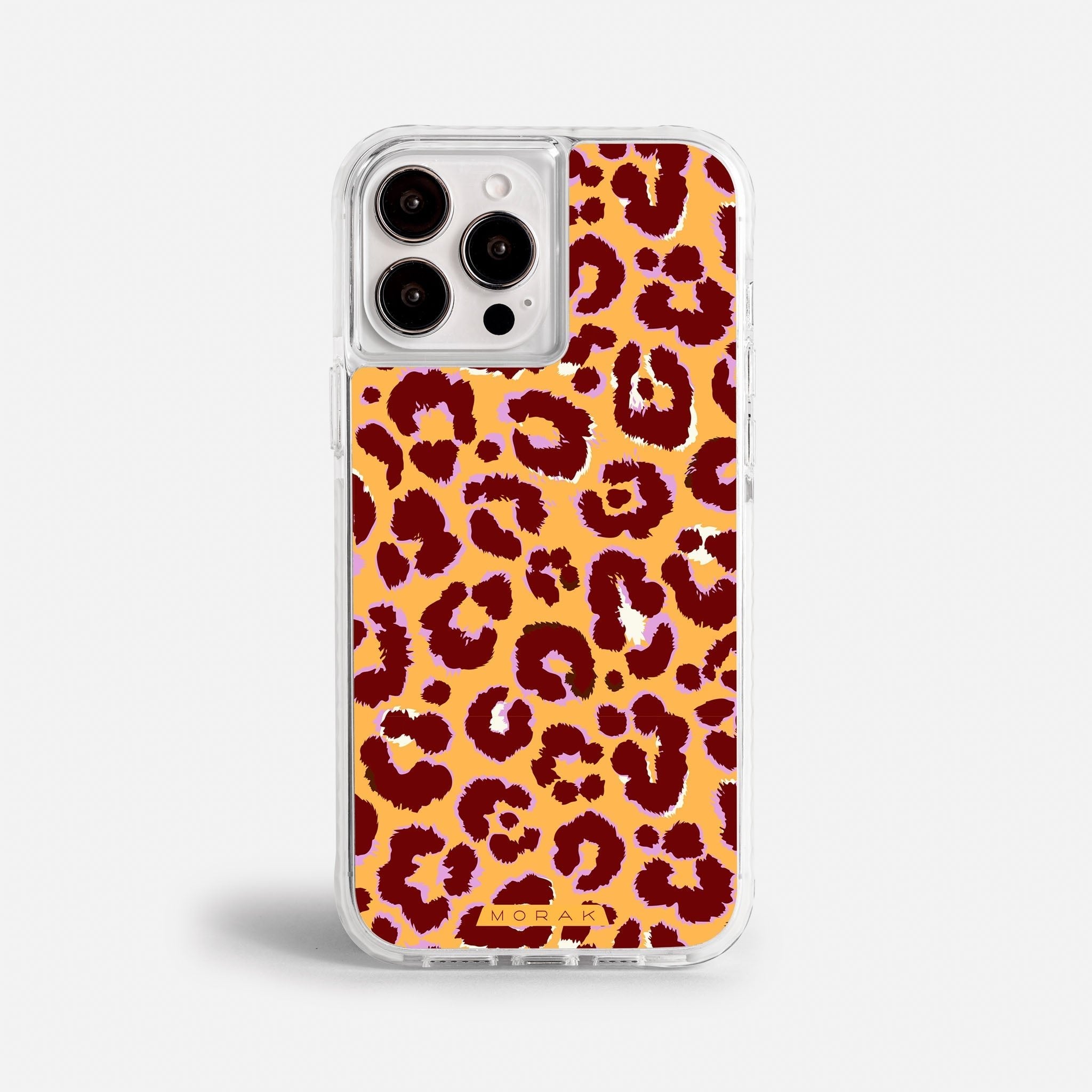Case Leopardo - Blanco Premium – Protección antigolpe | Diseño colombiano | Morak