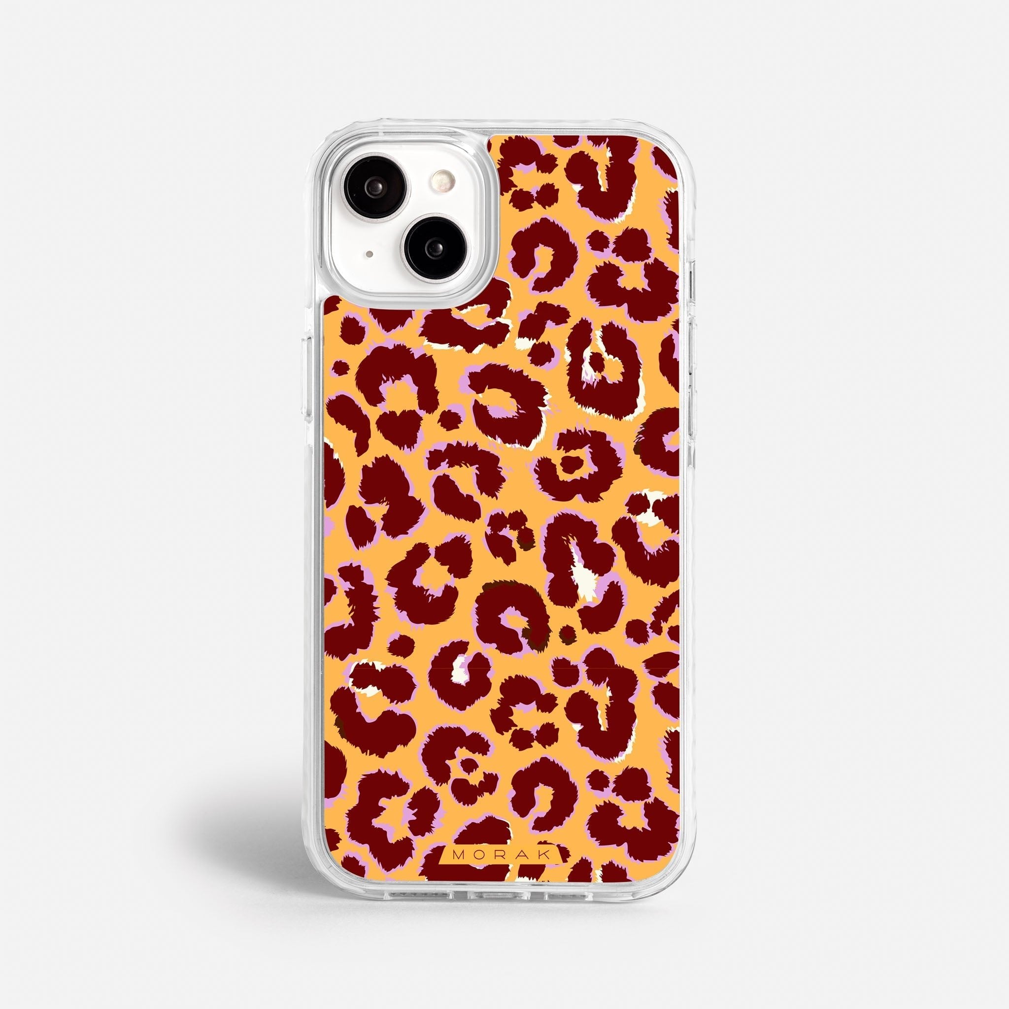 Case Leopardo - Blanco Premium – Protección antigolpe | Diseño colombiano | Morak