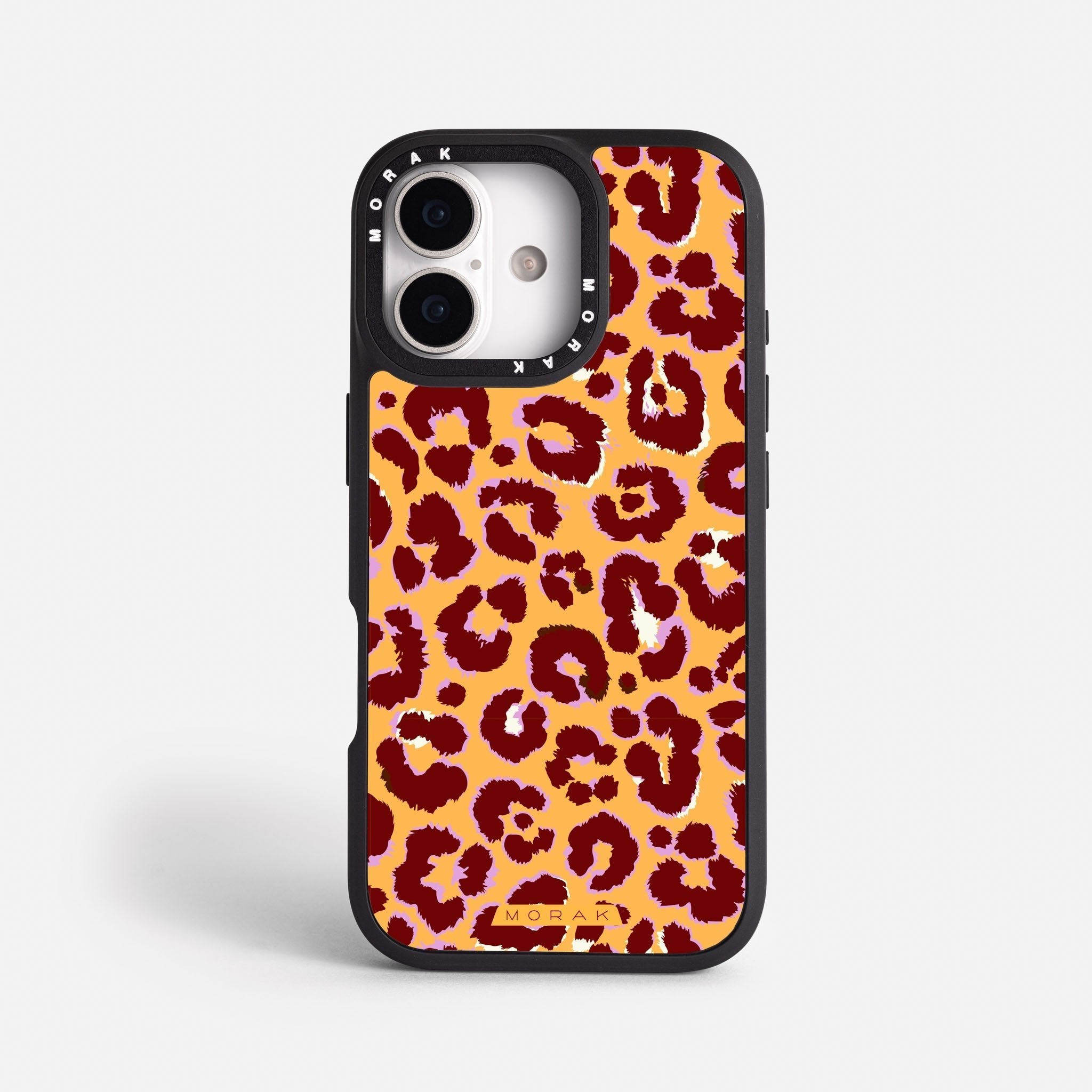Case Leopardo - Blanco Premium – Protección antigolpe | Diseño colombiano | Morak