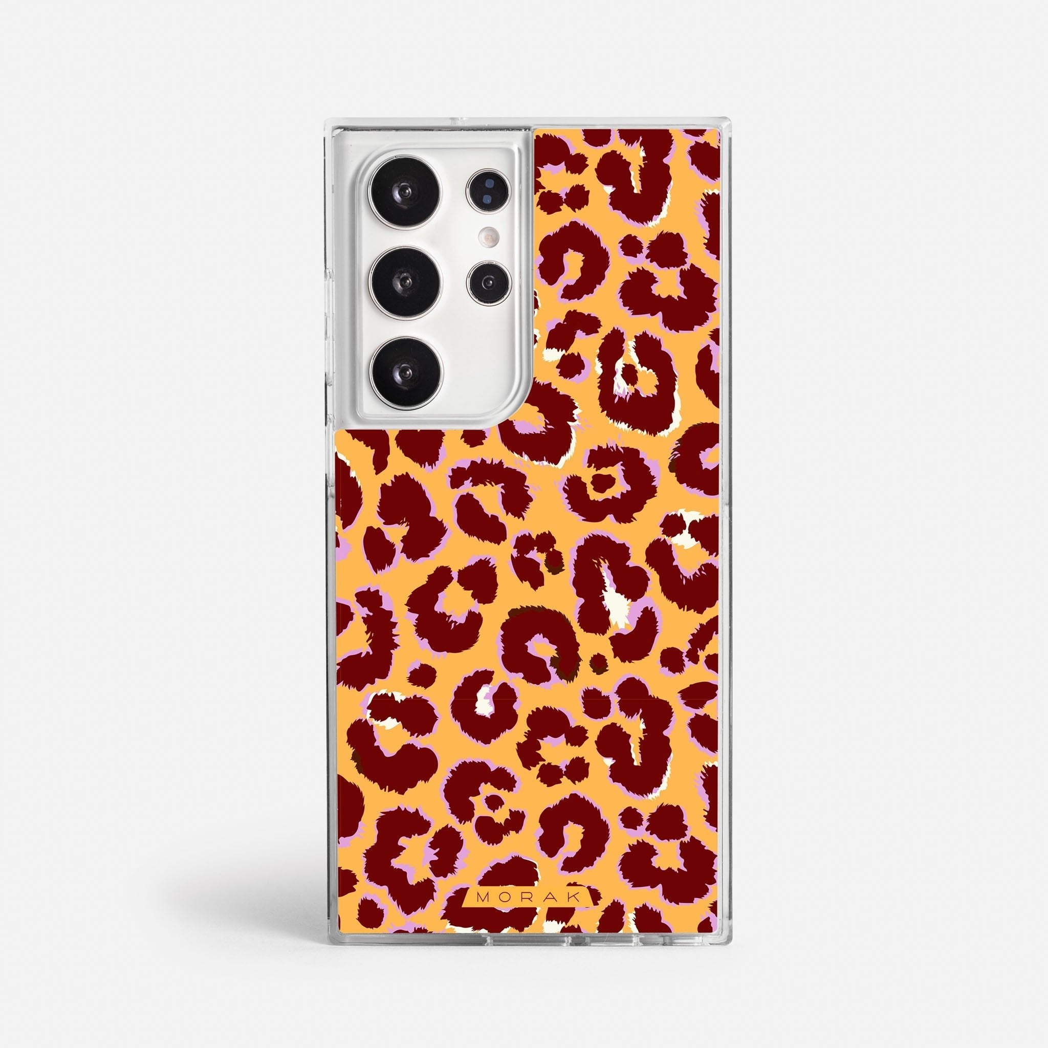 Case Leopardo - Blanco Premium – Protección antigolpe | Diseño colombiano | Morak