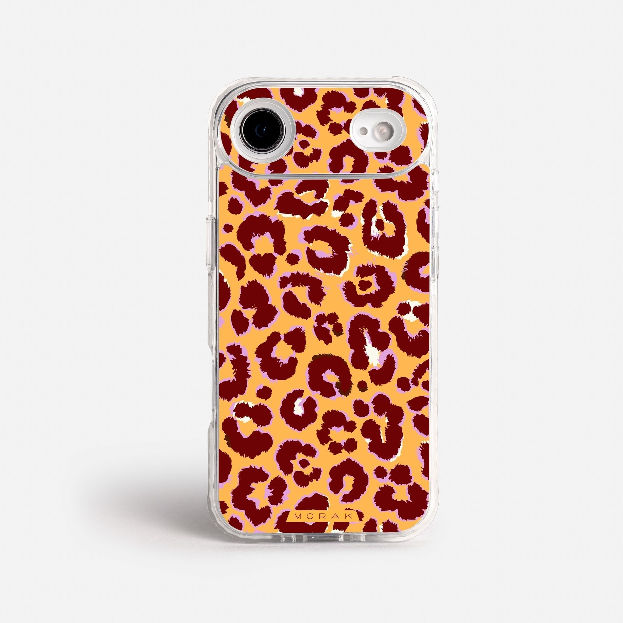 Case Leopardo - Blanco Premium – Protección antigolpe | Diseño colombiano | Morak