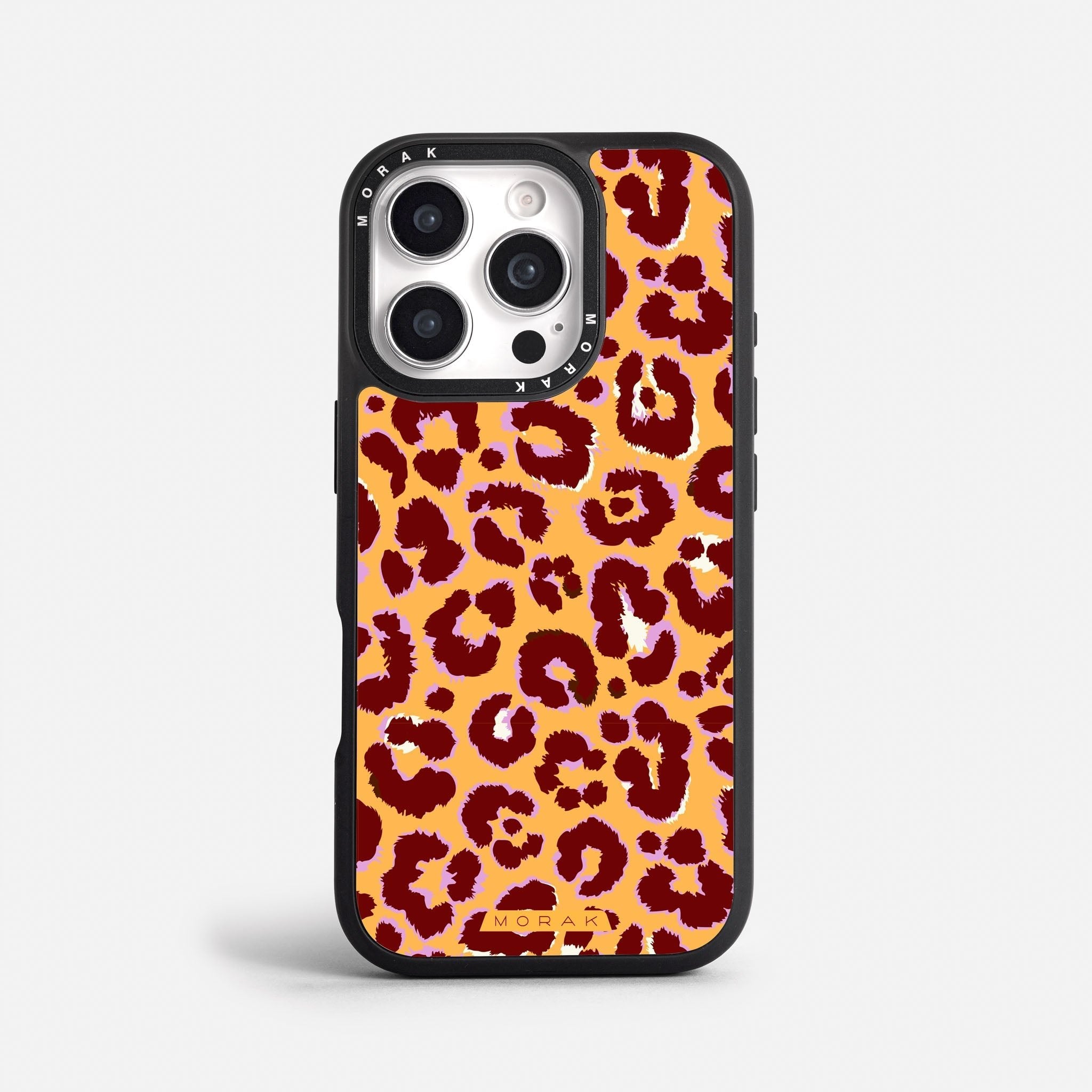 Case Leopardo - Blanco Premium – Protección antigolpe | Diseño colombiano | Morak