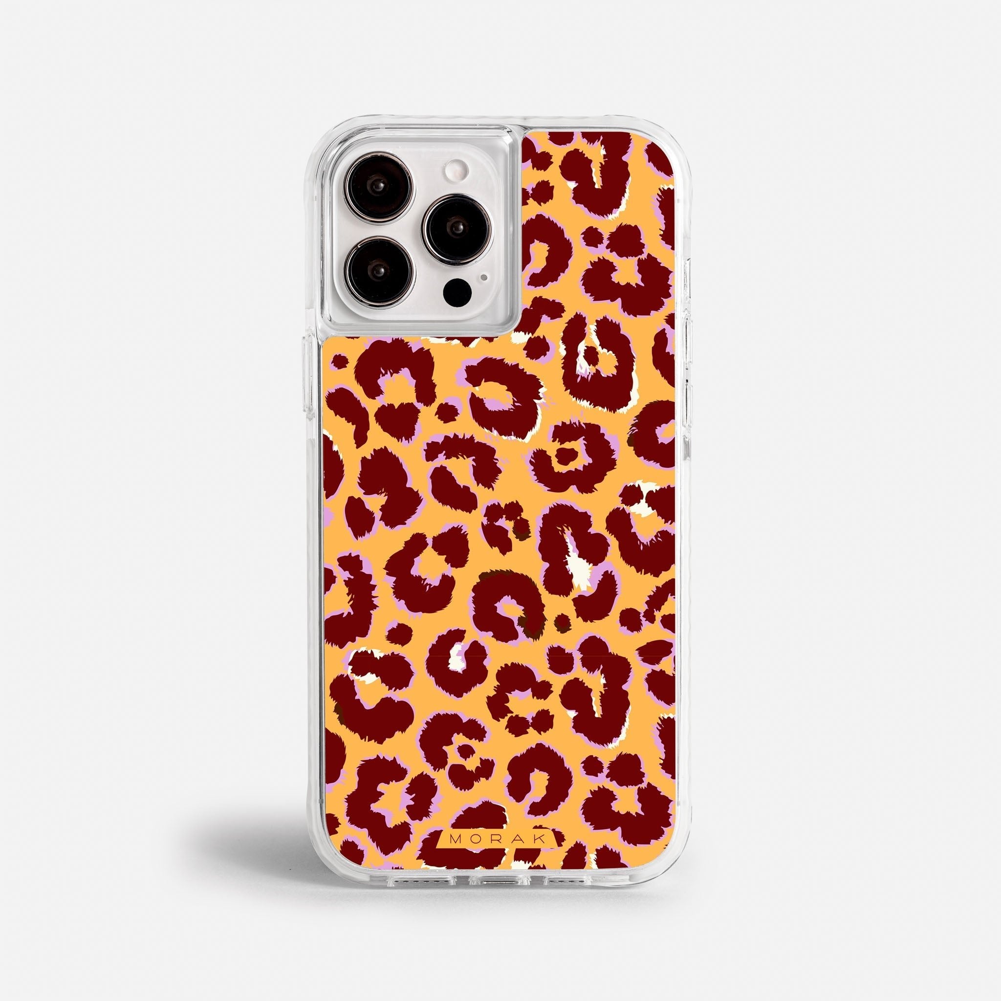 Case Leopardo - Blanco Premium – Protección antigolpe | Diseño colombiano | Morak