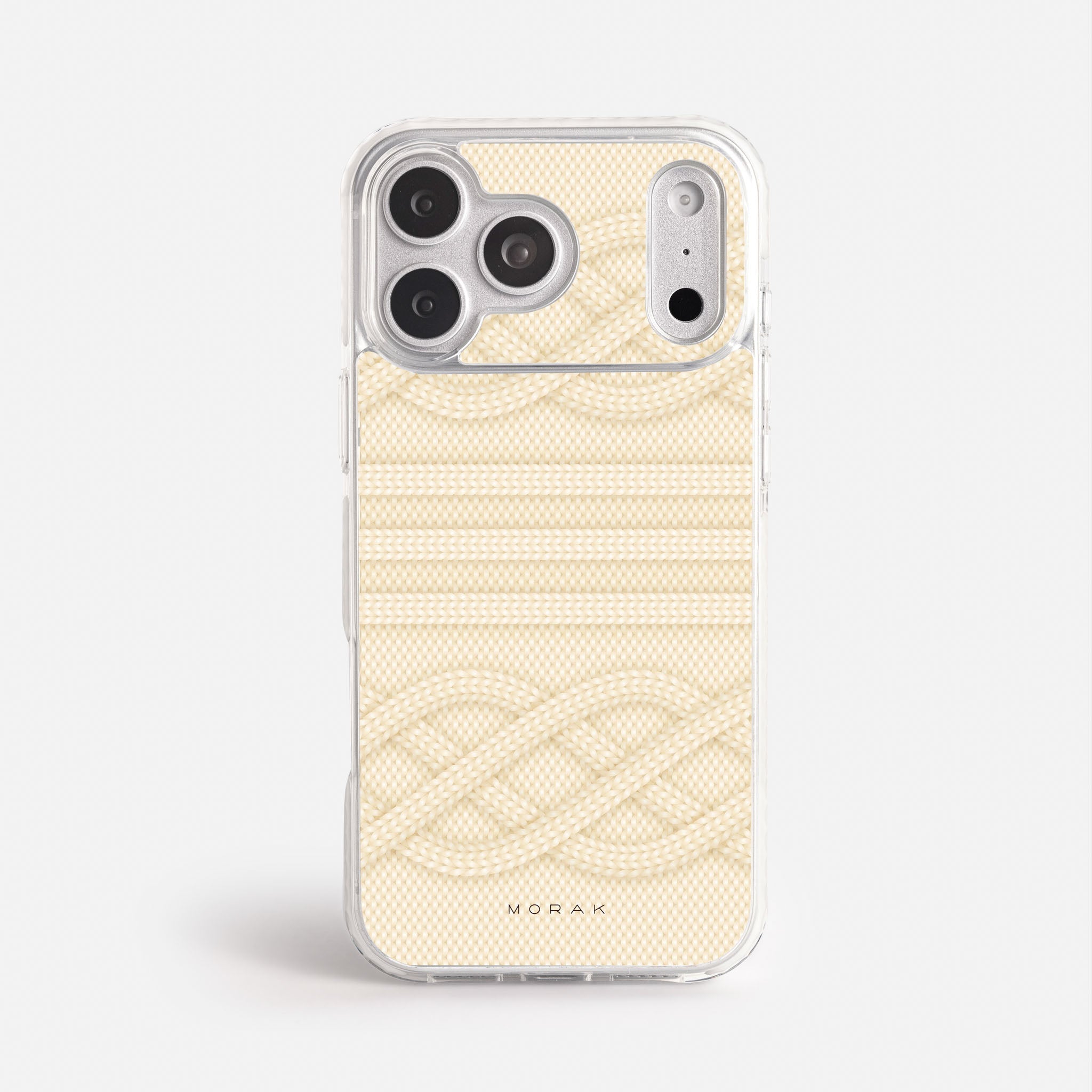 Case Nudos - Blanco Premium – Protección antigolpe | Diseño colombiano | Morak