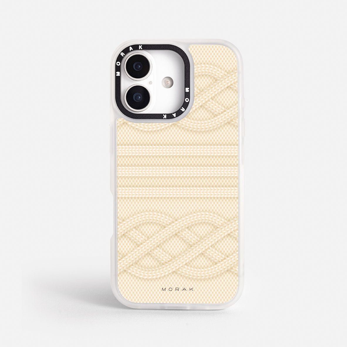 Case Nudos - Blanco Premium – Protección antigolpe | Diseño colombiano | Morak