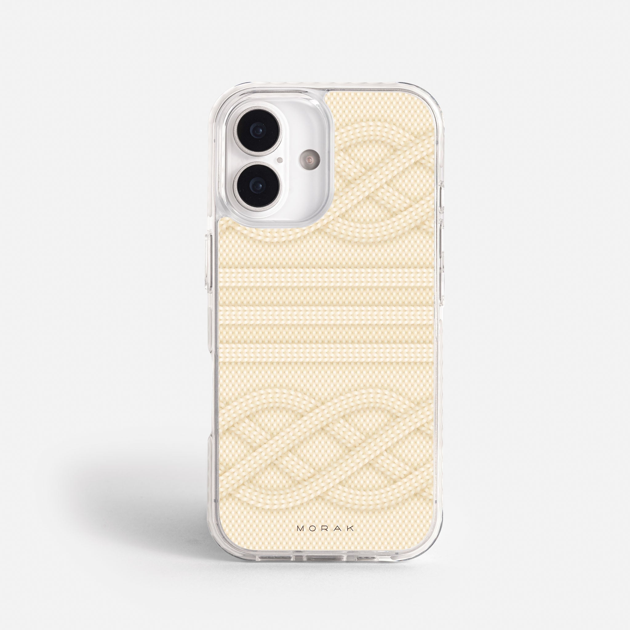 Case Nudos - Blanco Premium – Protección antigolpe | Diseño colombiano | Morak
