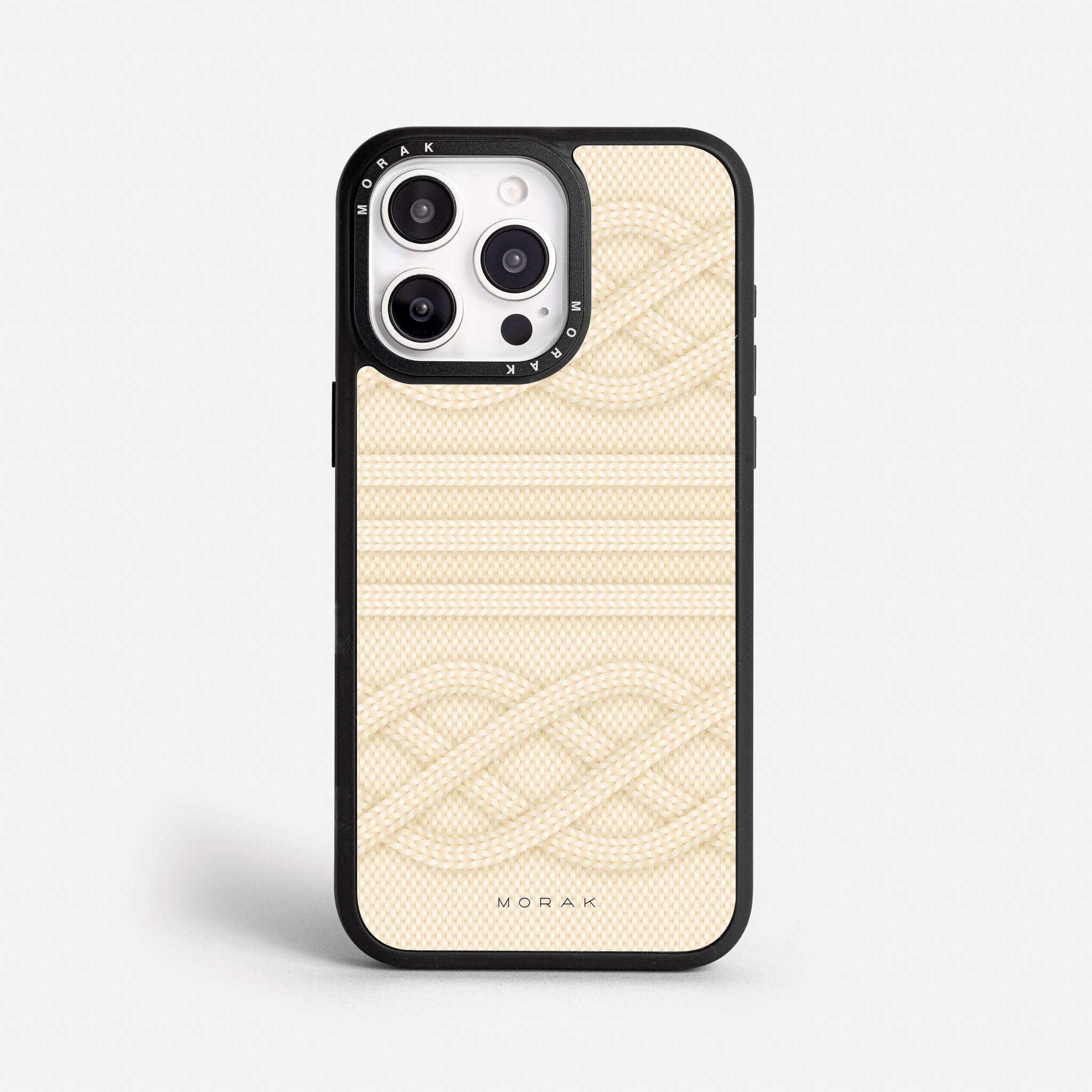 Case Nudos - Blanco Premium – Protección antigolpe | Diseño colombiano | Morak