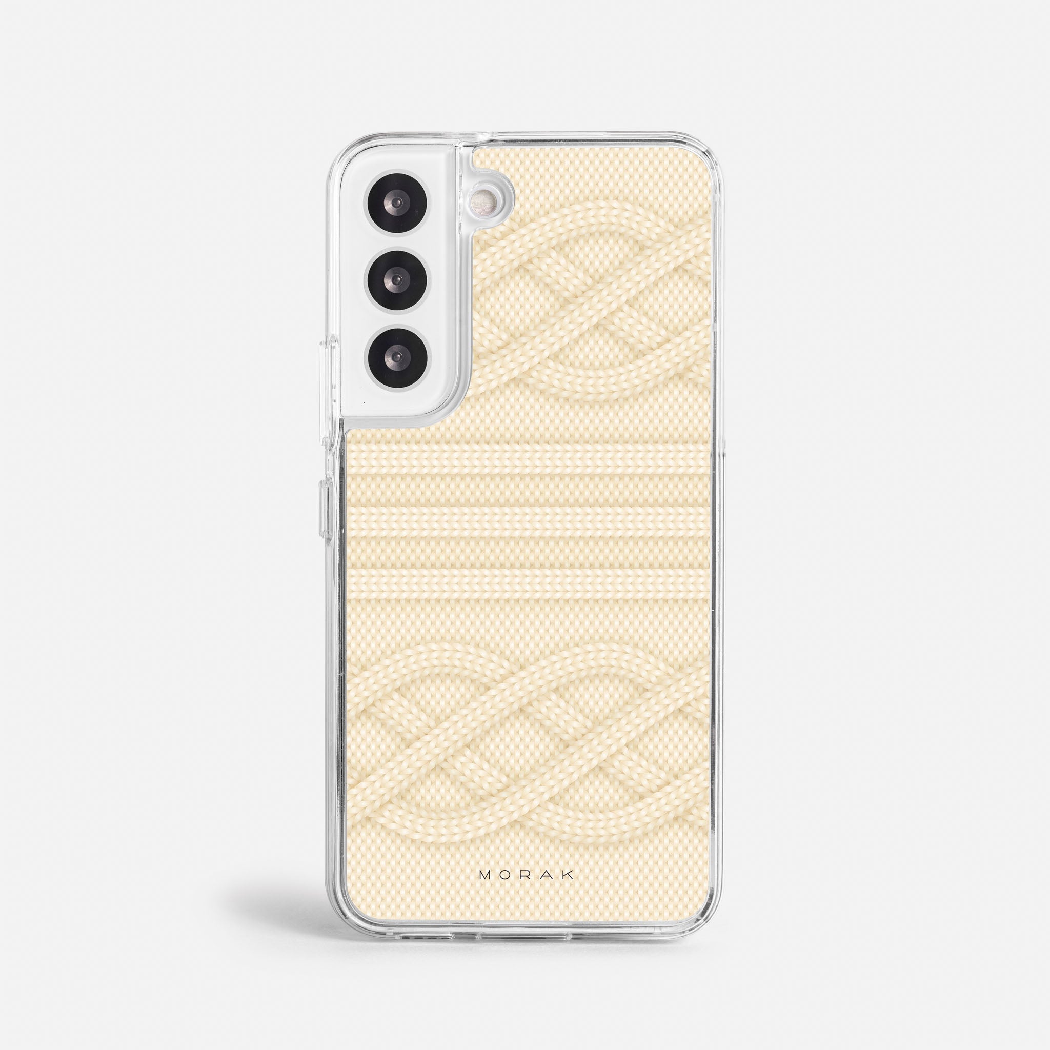 Case Nudos - Blanco Premium – Protección antigolpe | Diseño colombiano | Morak