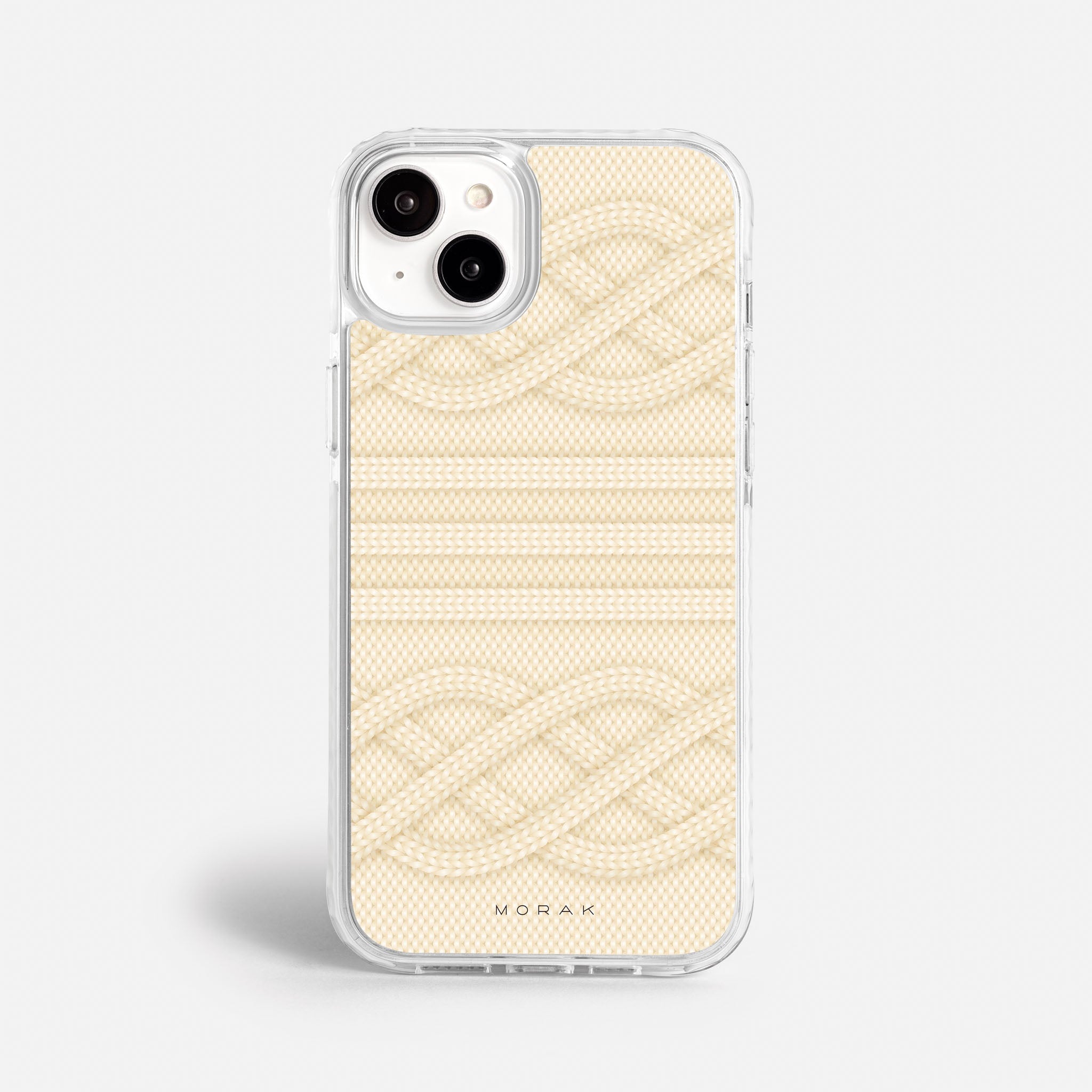 Case Nudos - Blanco Premium – Protección antigolpe | Diseño colombiano | Morak
