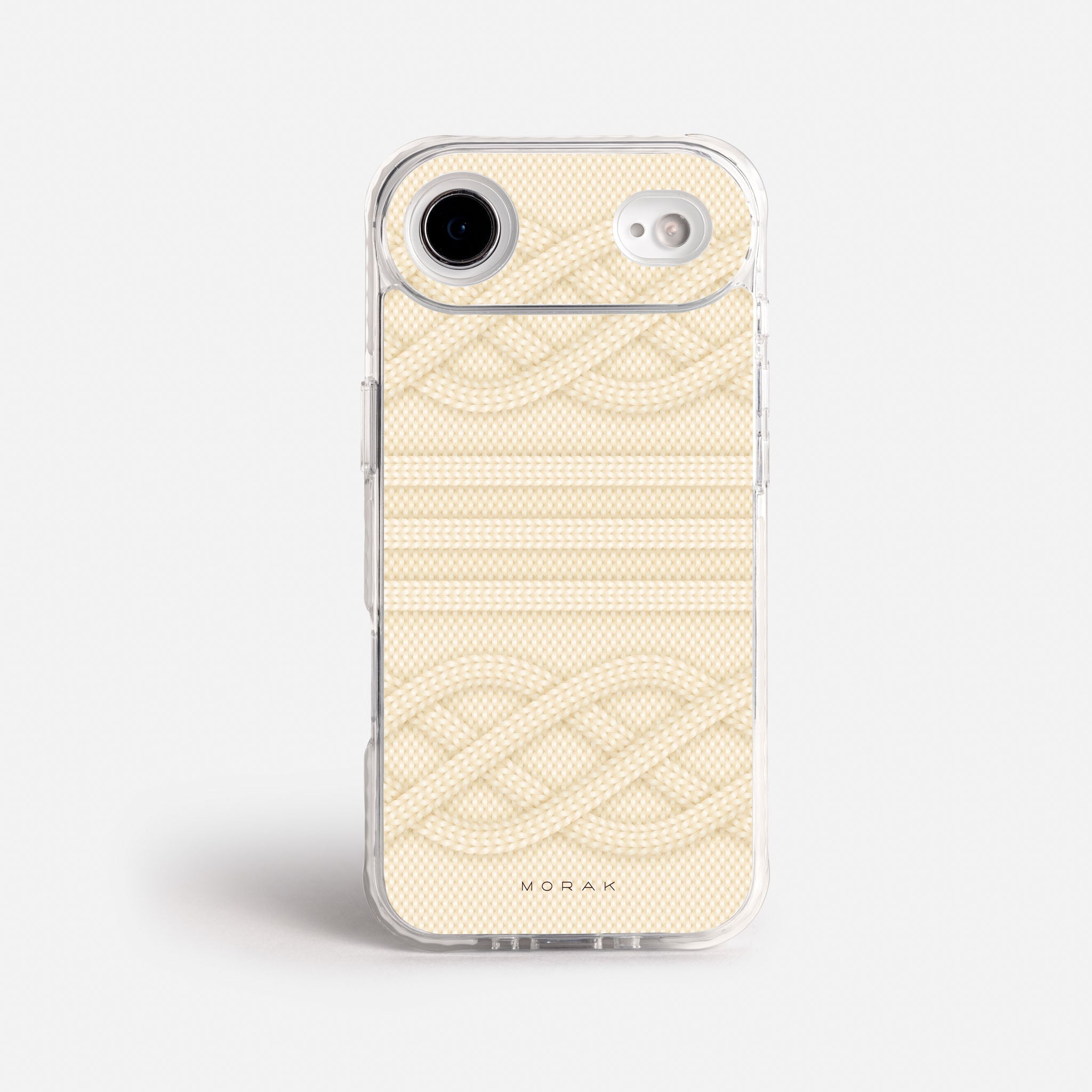 Case Nudos - Blanco Premium – Protección antigolpe | Diseño colombiano | Morak