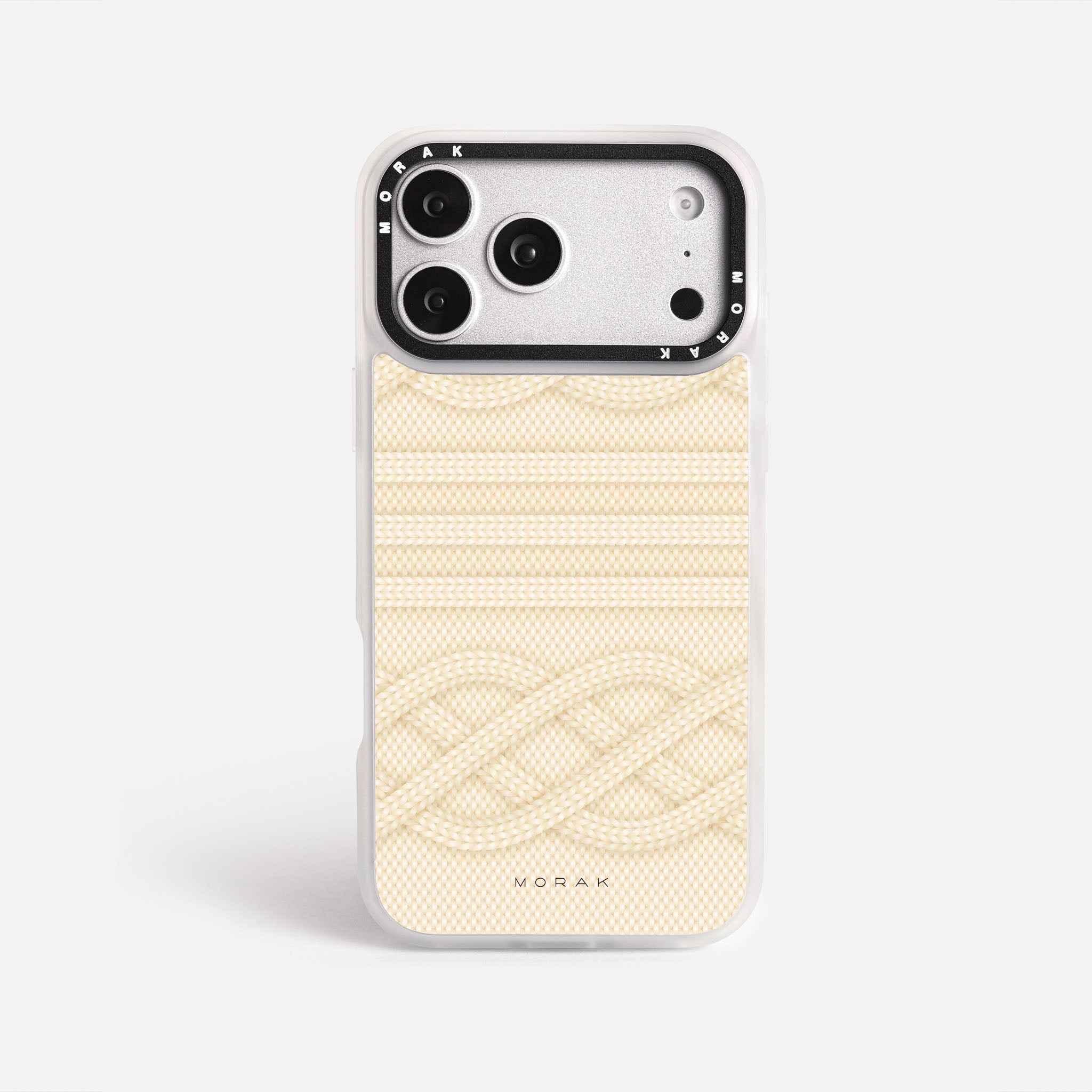 Case Nudos - Blanco Premium – Protección antigolpe | Diseño colombiano | Morak