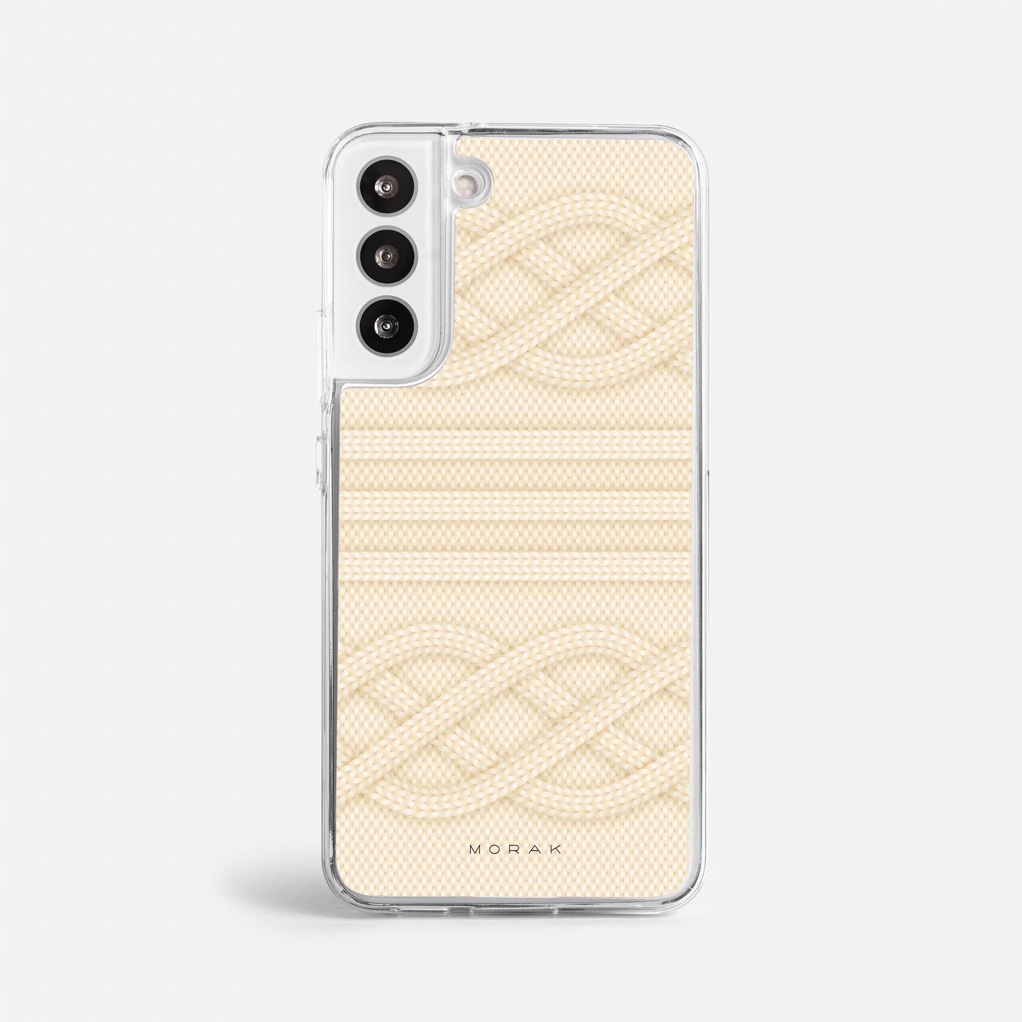 Case Nudos - Blanco Premium – Protección antigolpe | Diseño colombiano | Morak