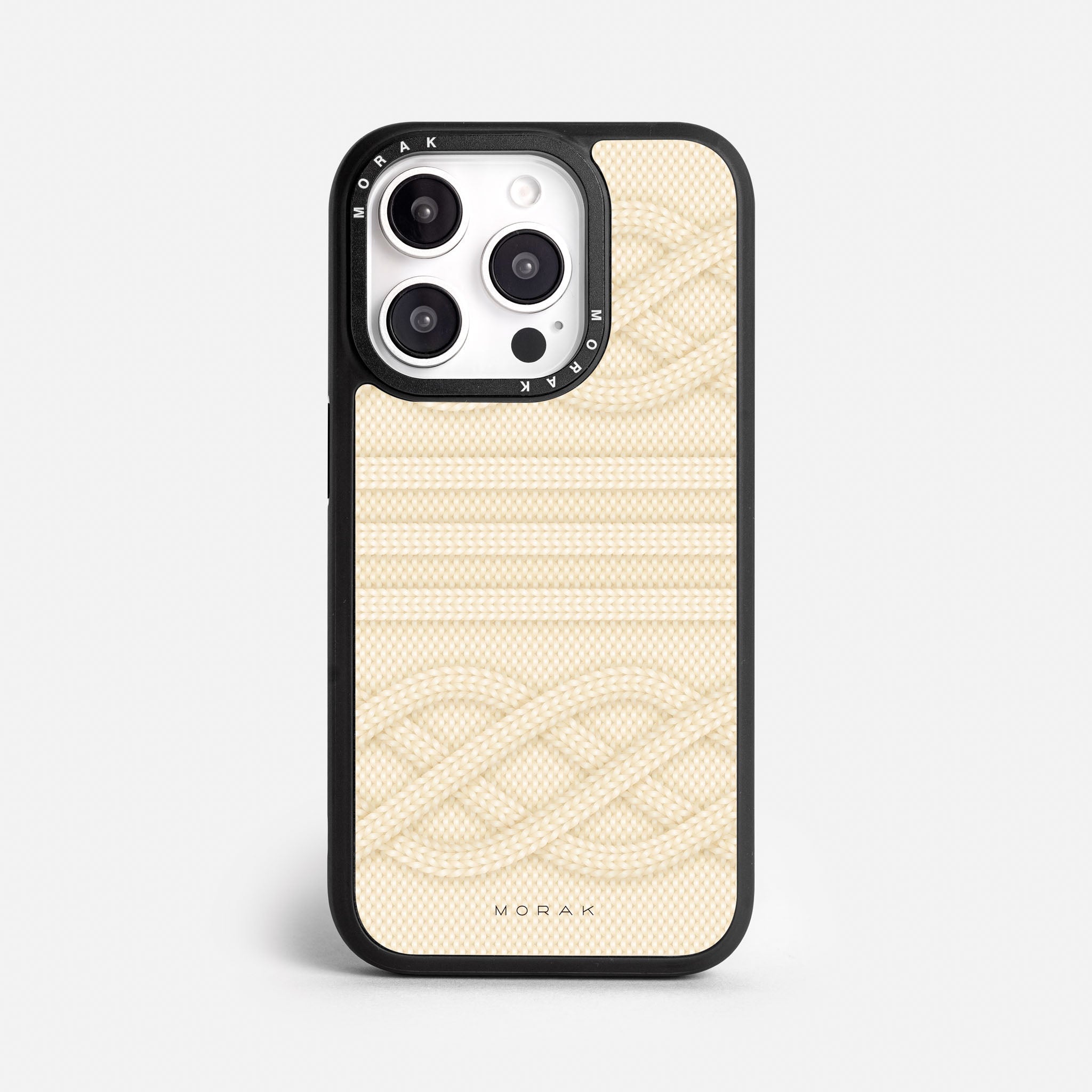 Case Nudos - Blanco Premium – Protección antigolpe | Diseño colombiano | Morak