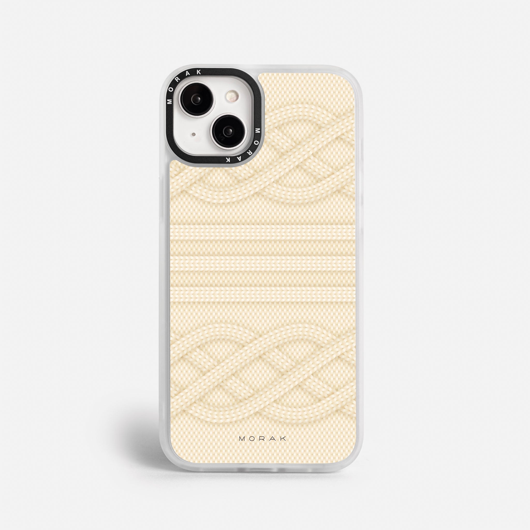 Case Nudos - Blanco Premium – Protección antigolpe | Diseño colombiano | Morak