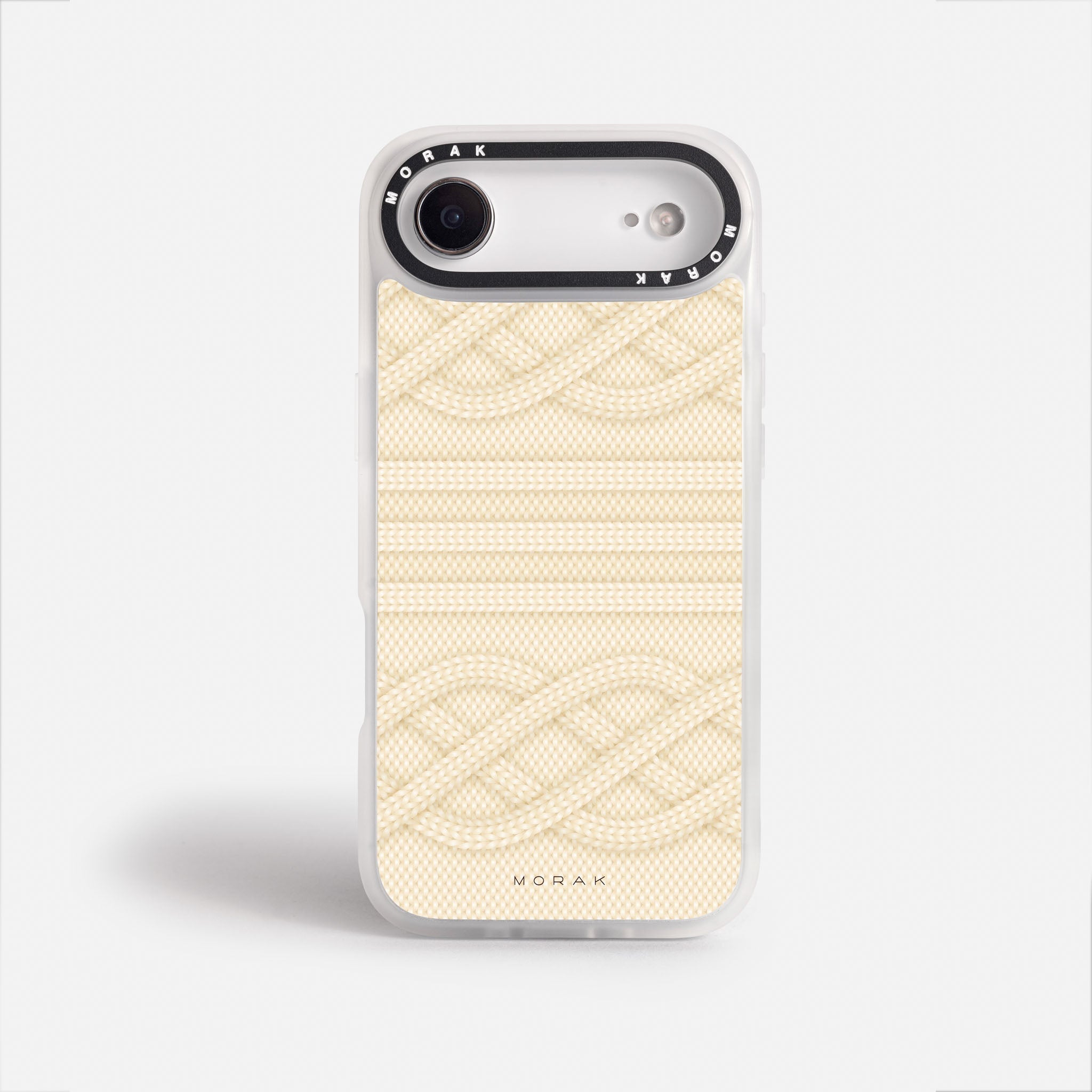 Case Nudos - Blanco Premium – Protección antigolpe | Diseño colombiano | Morak