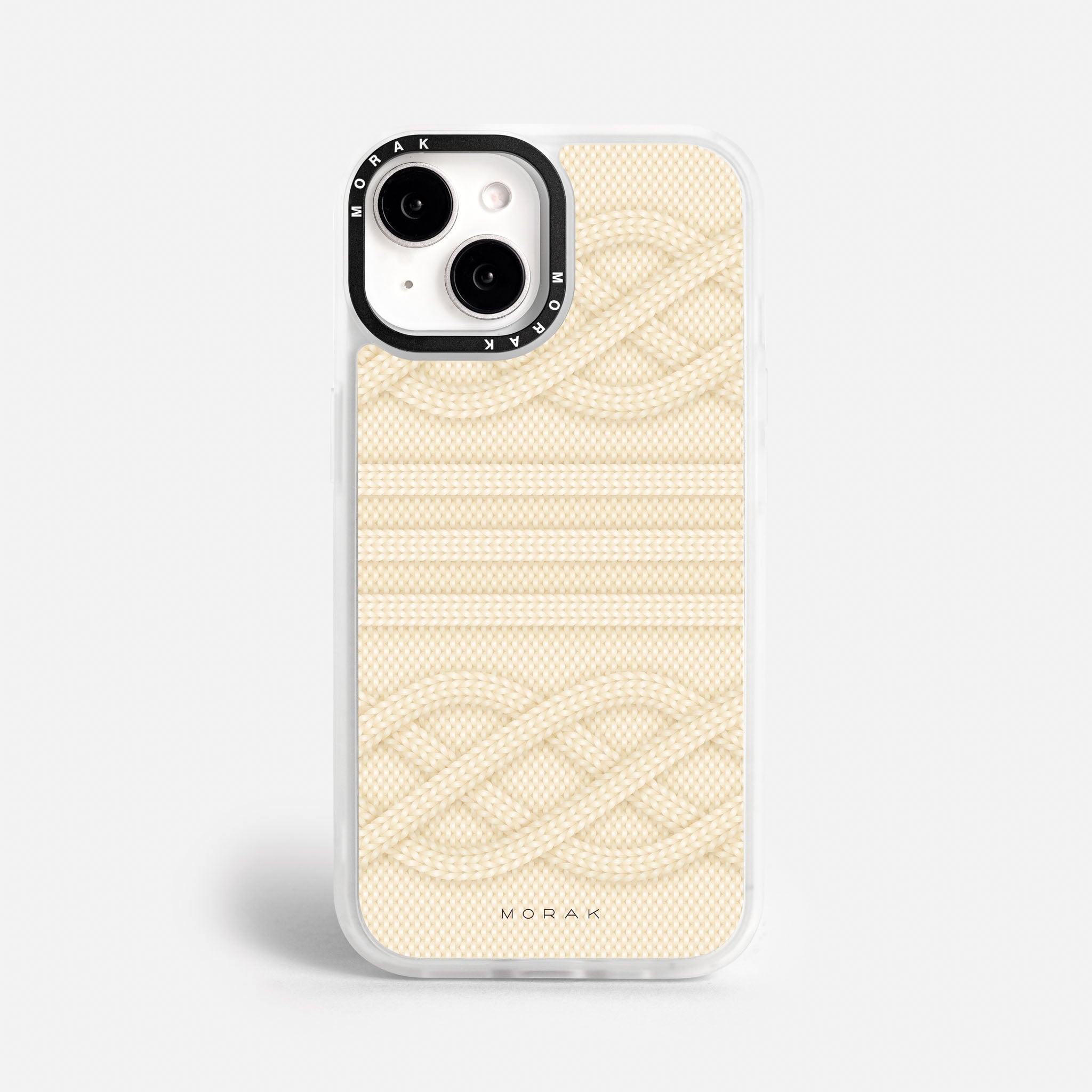 Case Nudos - Blanco Premium – Protección antigolpe | Diseño colombiano | Morak