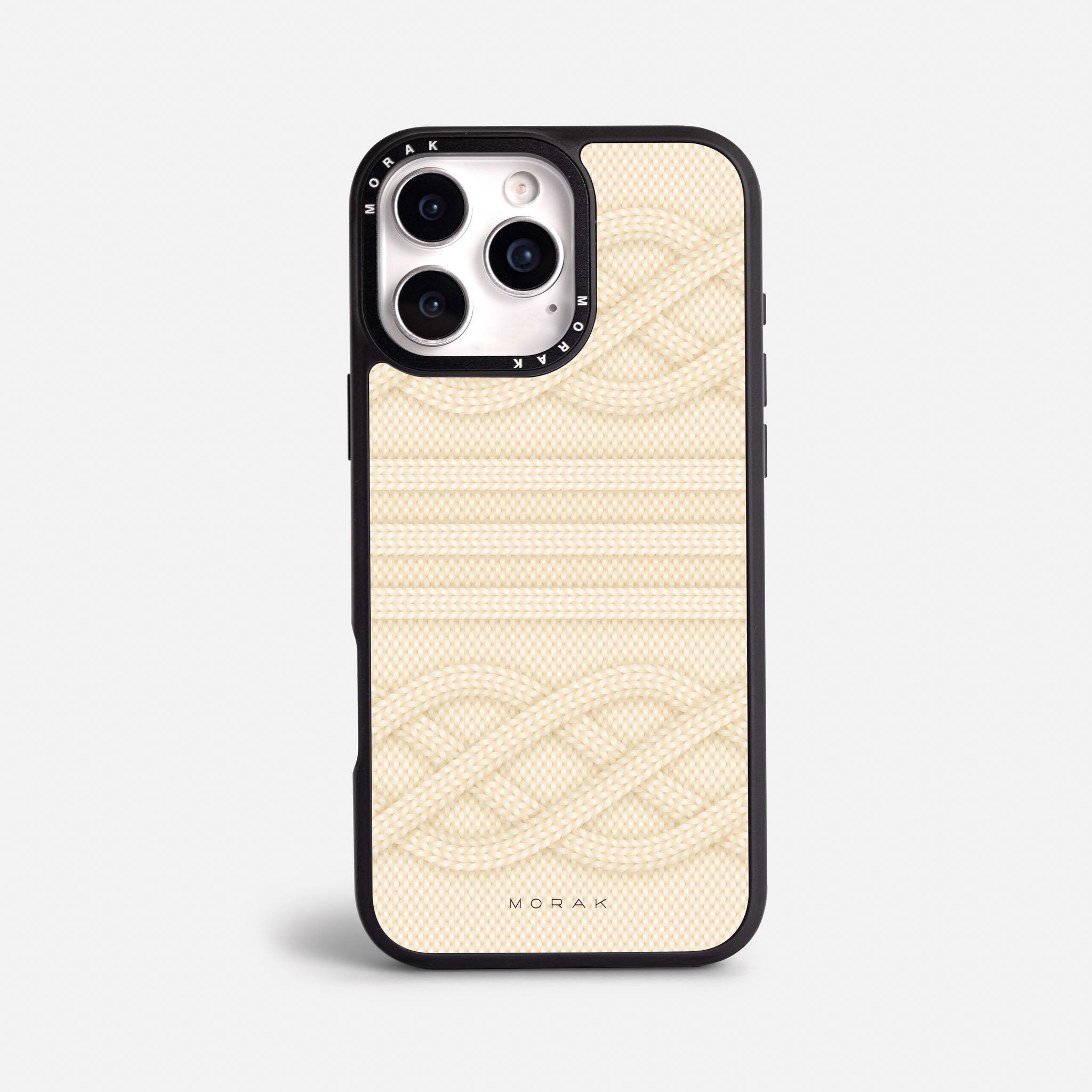 Case Nudos - Blanco Premium – Protección antigolpe | Diseño colombiano | Morak